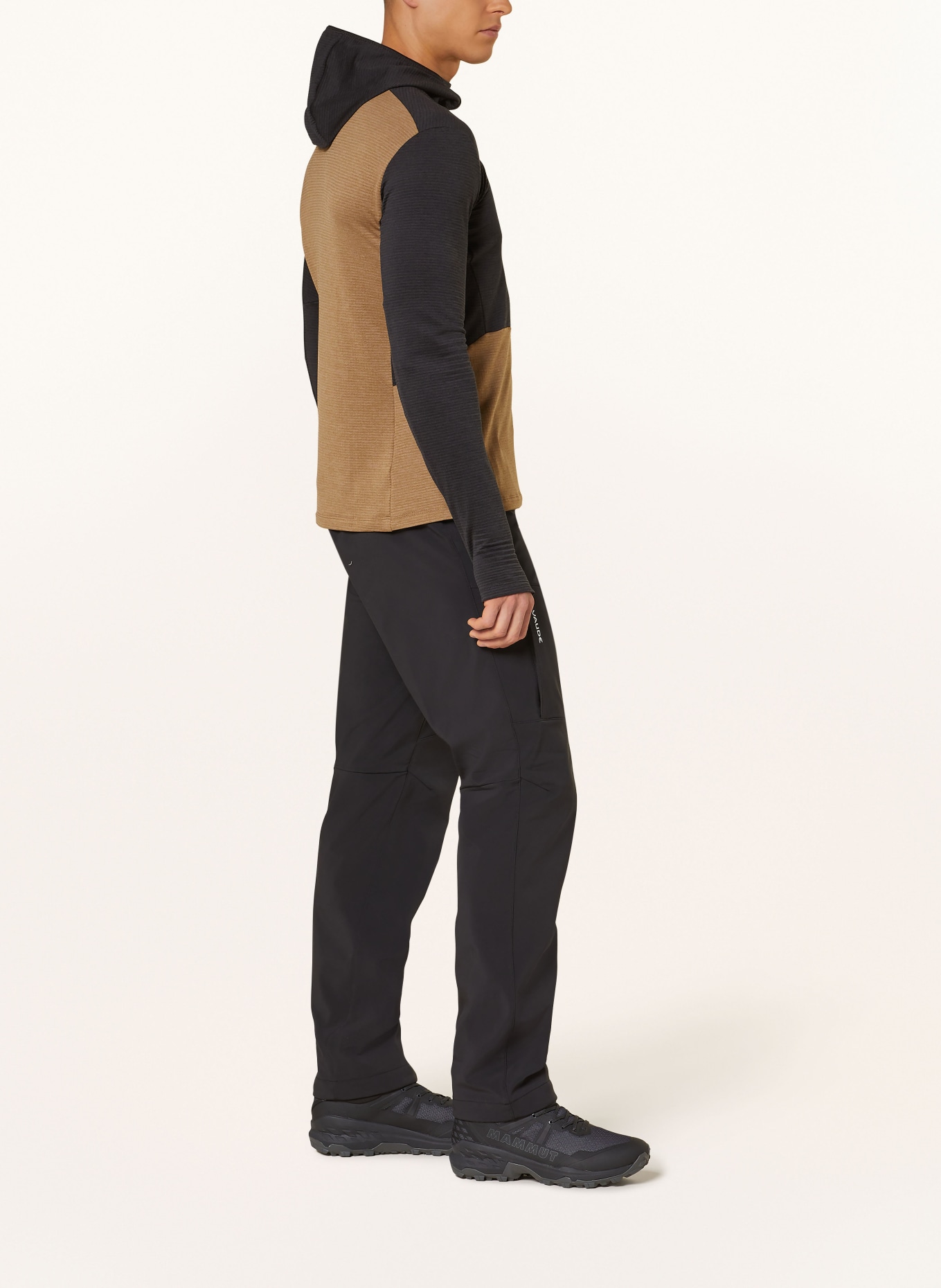 VAUDE Softshell trousers ELOPE, Color: BLACK (Image 4)