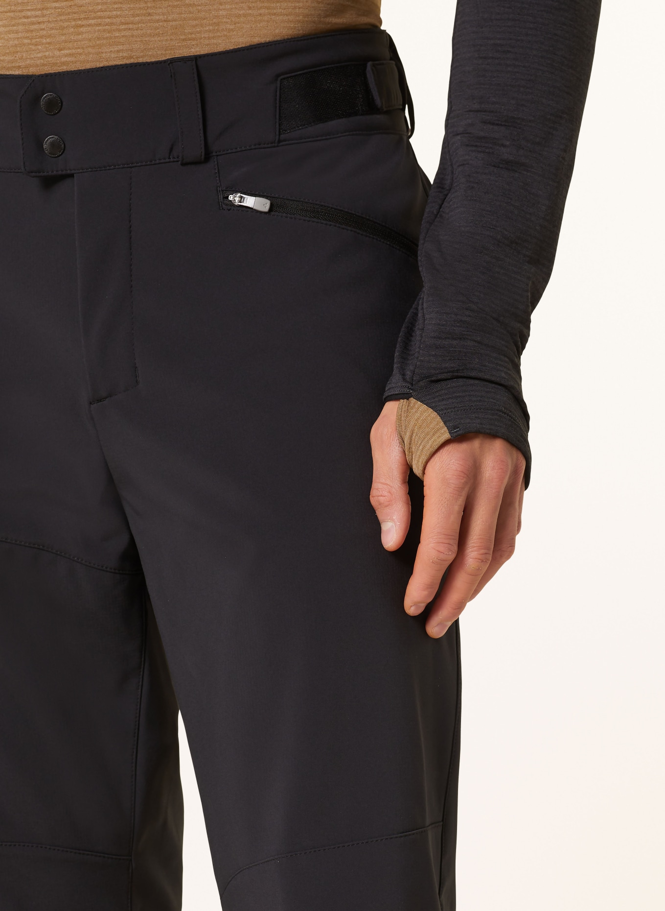 VAUDE Softshell trousers ELOPE, Color: BLACK (Image 5)