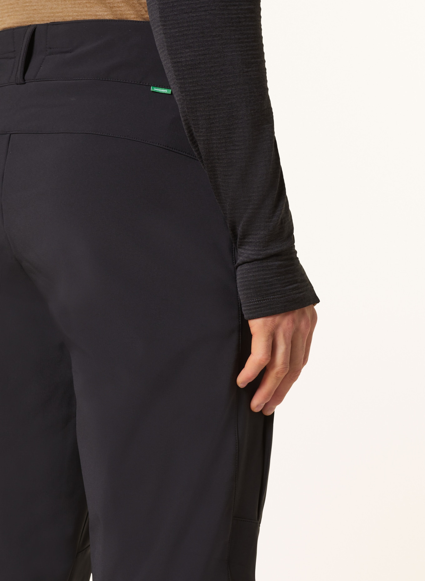 VAUDE Softshell trousers ELOPE, Color: BLACK (Image 6)