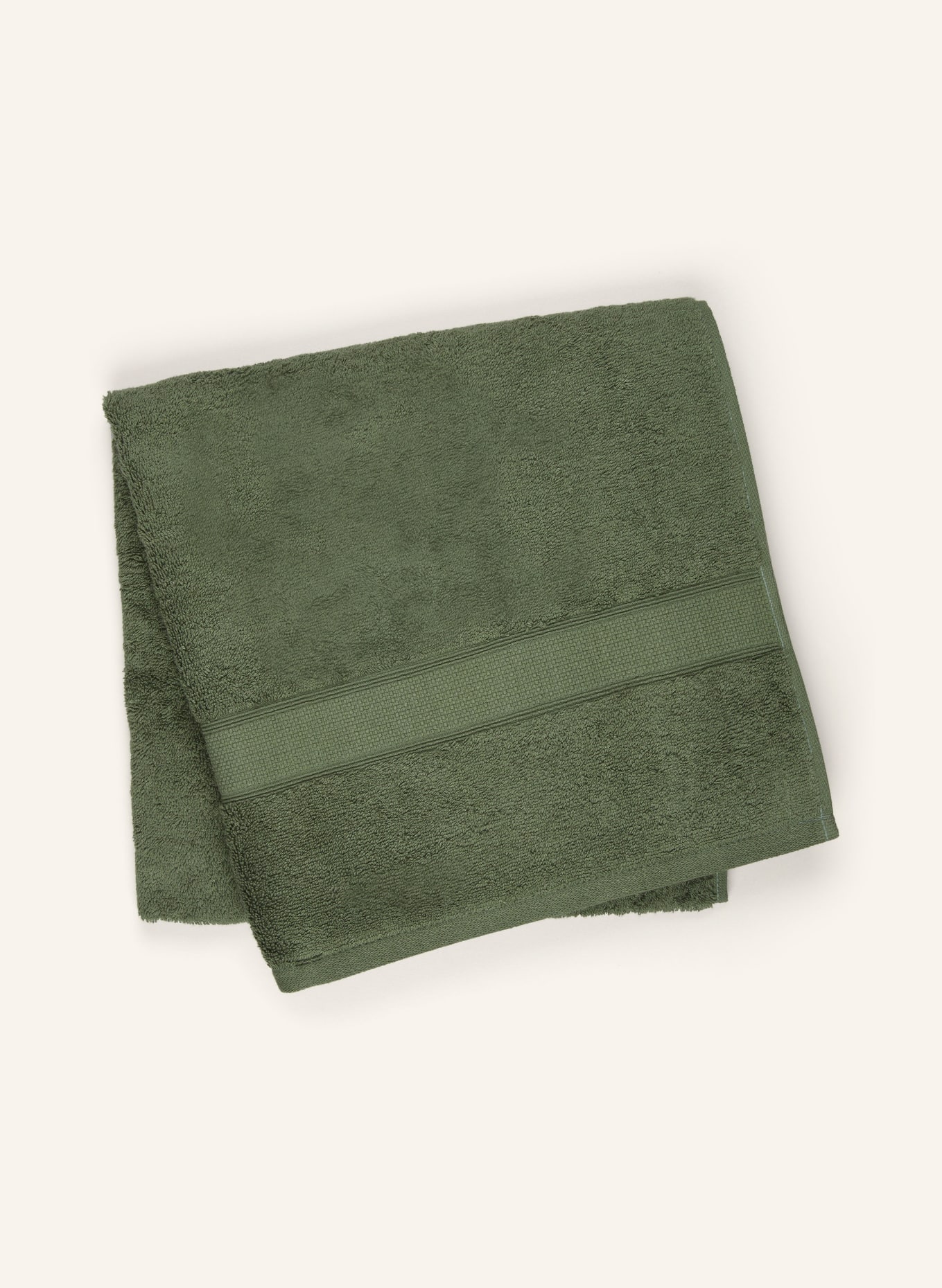 en VOGUE Bath towel AMERICA II: DARK GREEN