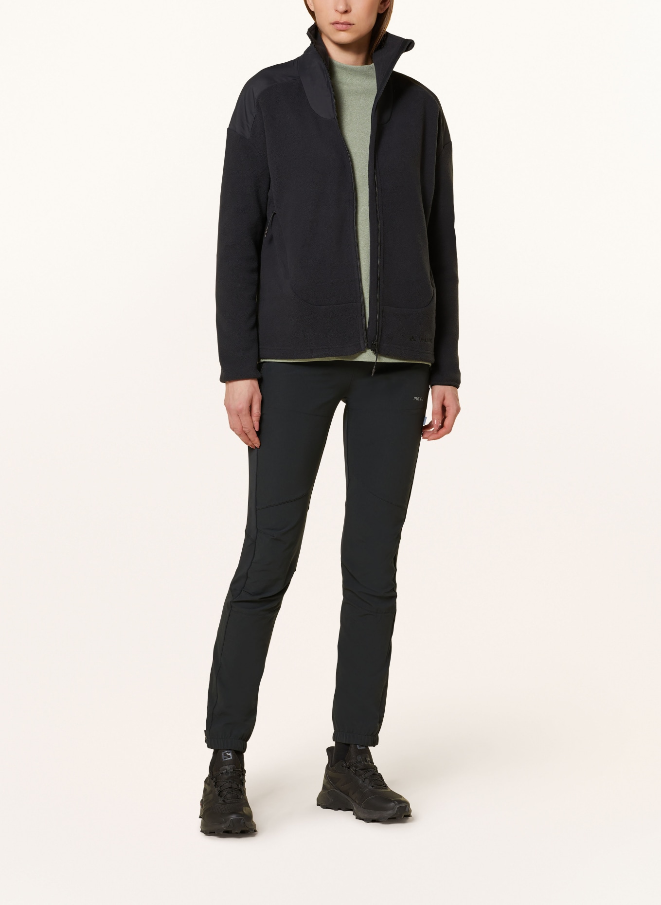 VAUDE Fleecejacke MINEO II: SCHWARZ