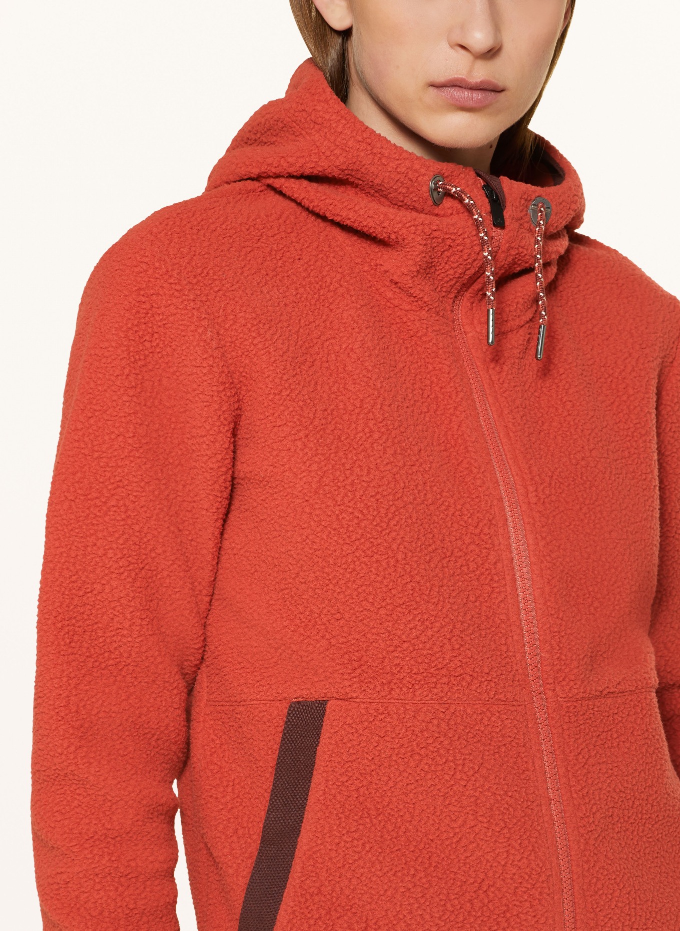 VAUDE Fleecejacke MANUKAU II, Farbe: ROT (Bild 5)