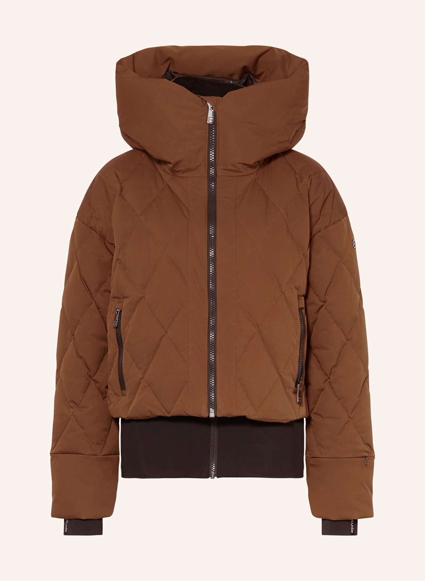 8848 Altitude Daunen-Skijacke HILDI: BRAUN