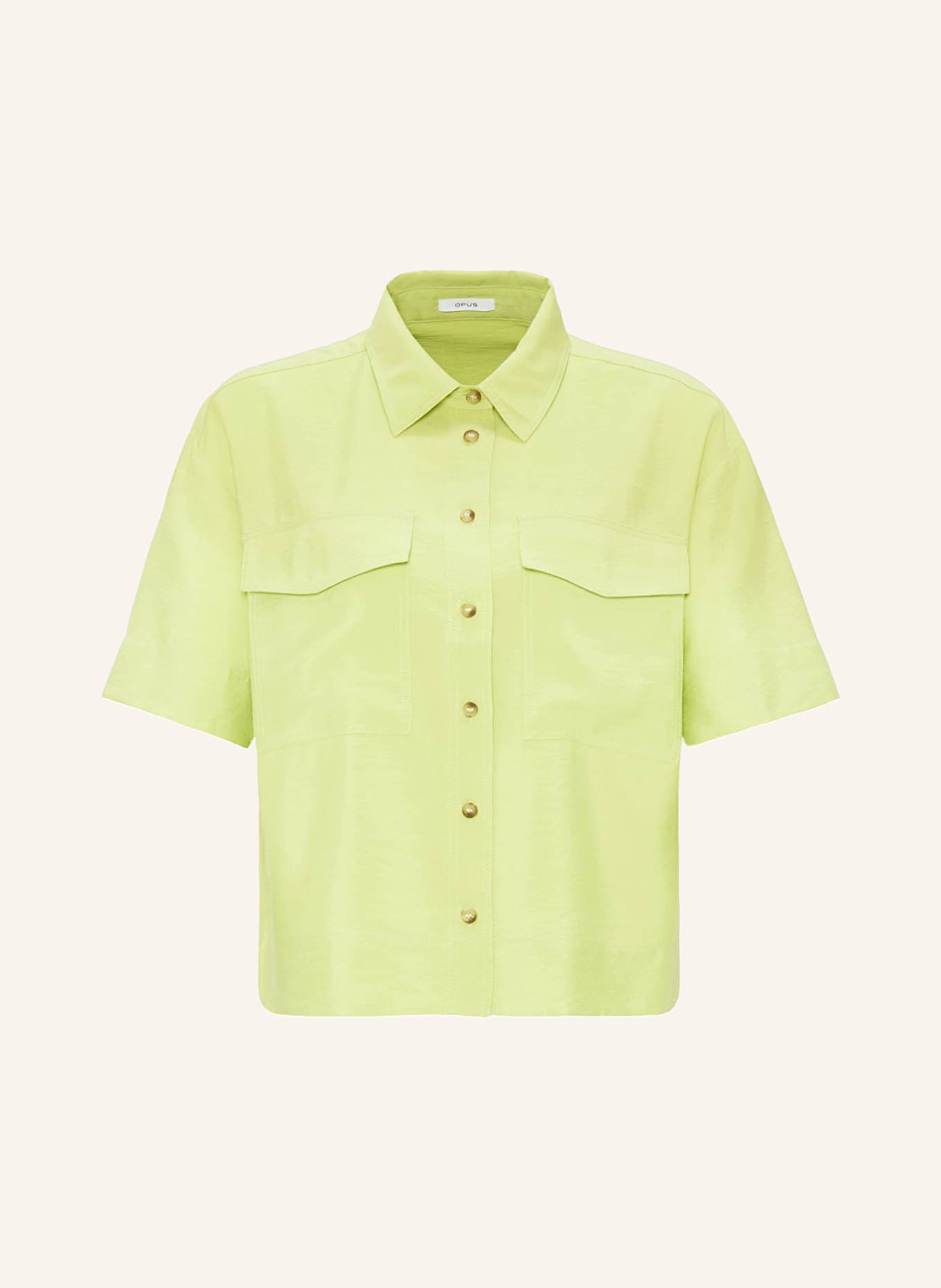 OPUS Shirt blouse FRENA, Color: LIGHT GREEN (Image 1)