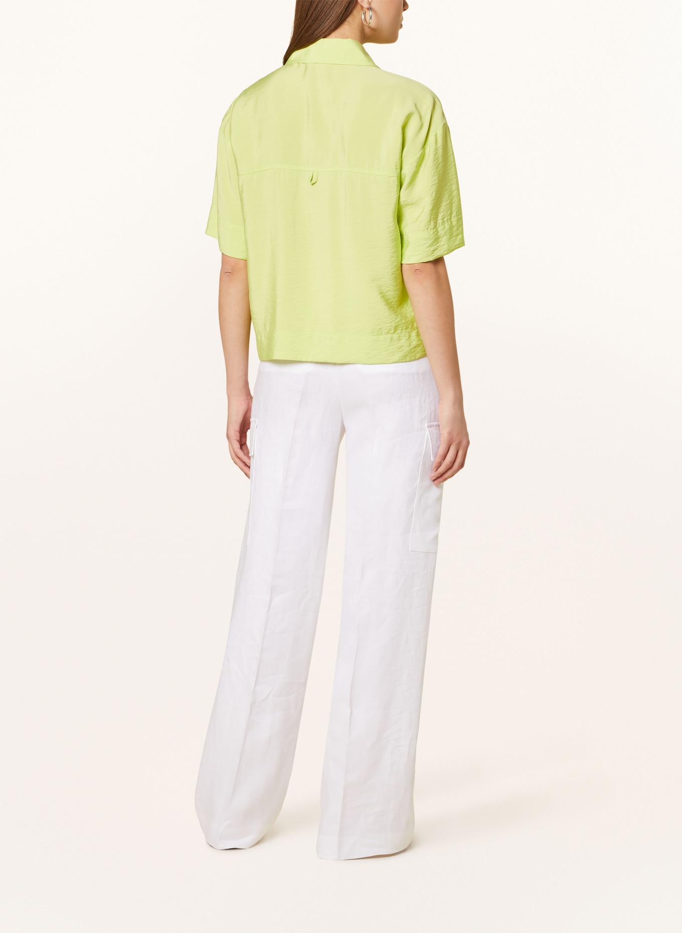 OPUS Shirt blouse FRENA, Color: LIGHT GREEN (Image 3)