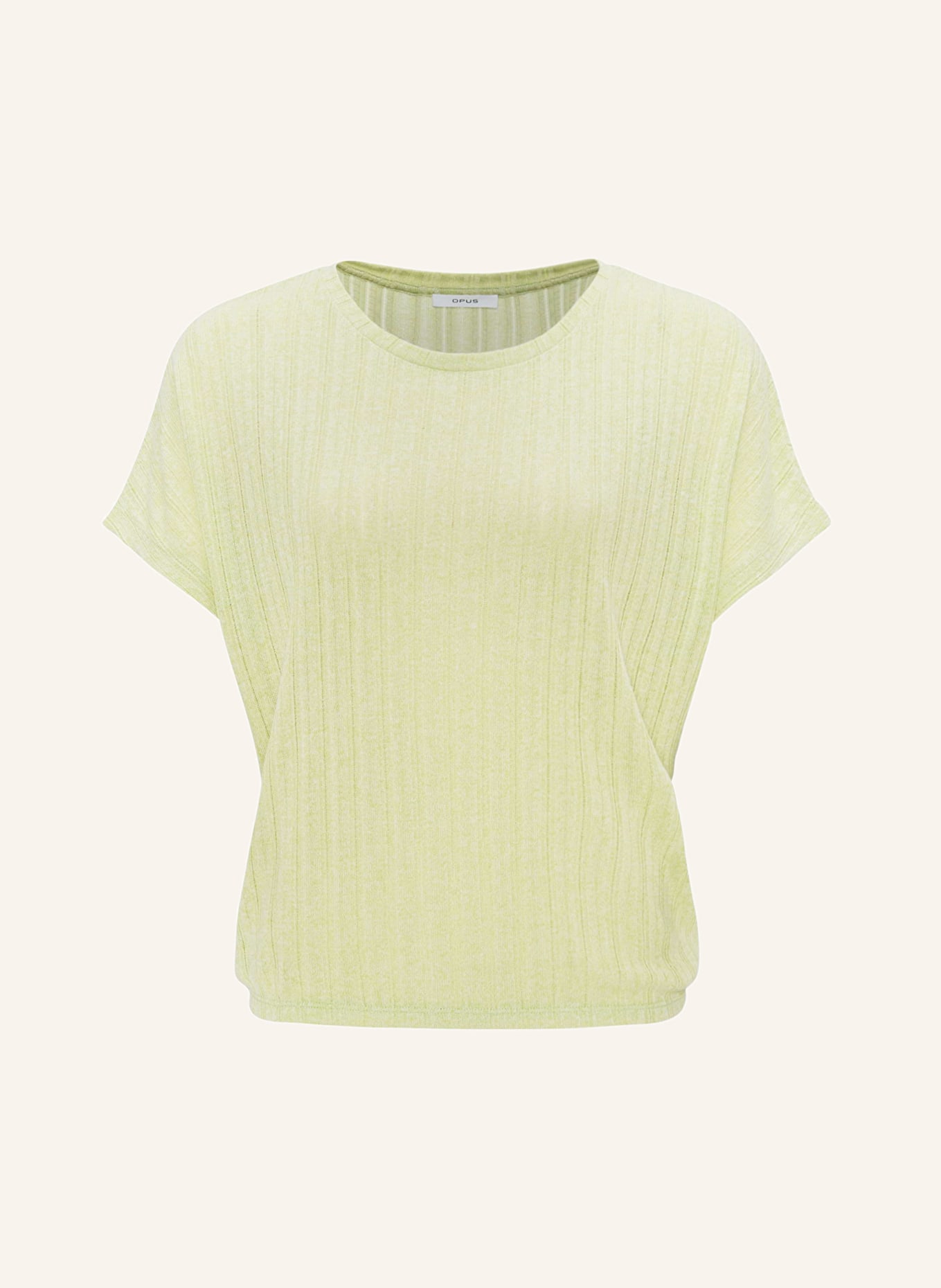 OPUS Knit shirt SASKILI, Color: LIGHT GREEN (Image 1)