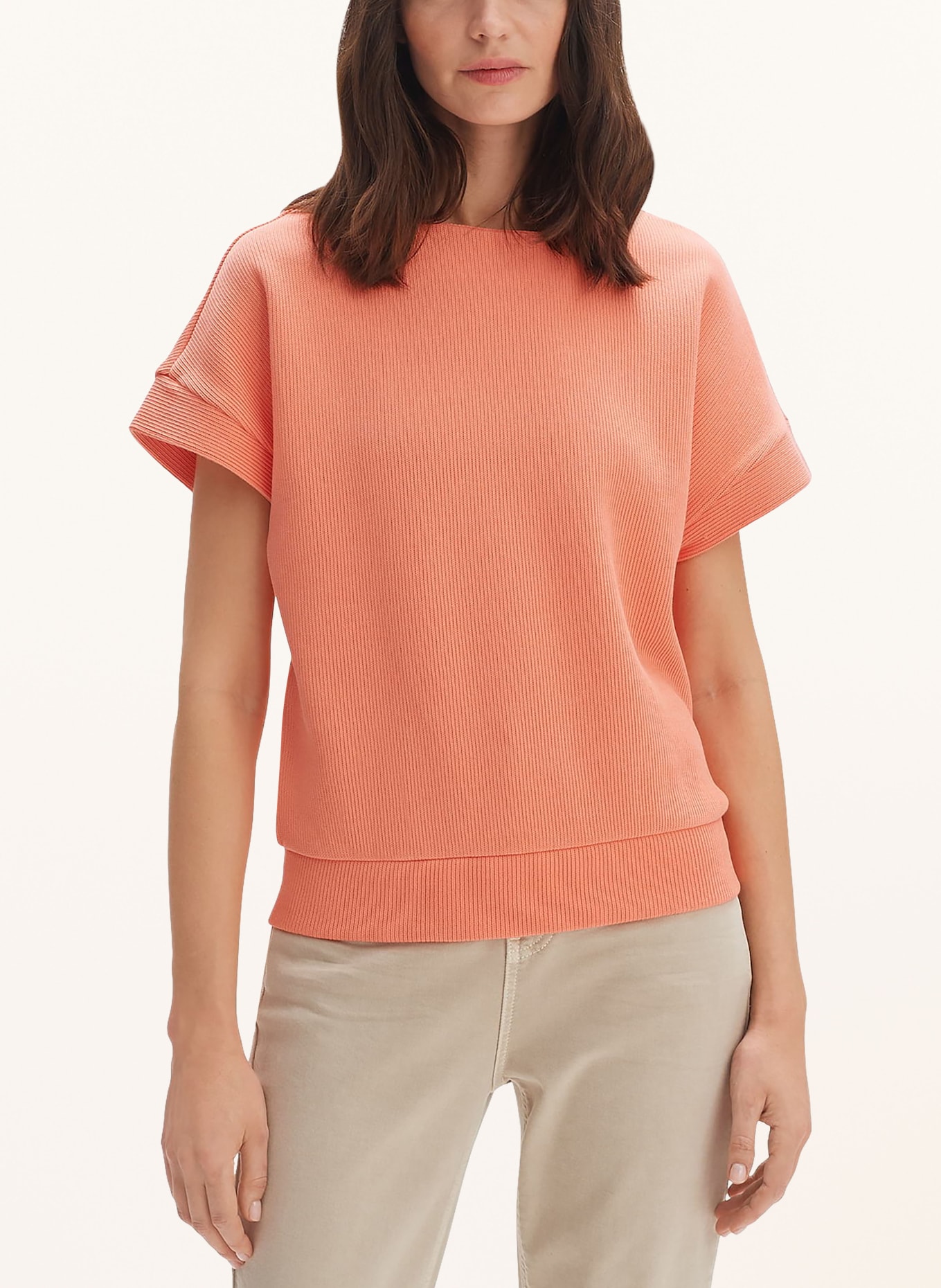 OPUS Knit shirt GRELINE, Color: SALMON (Image 2)