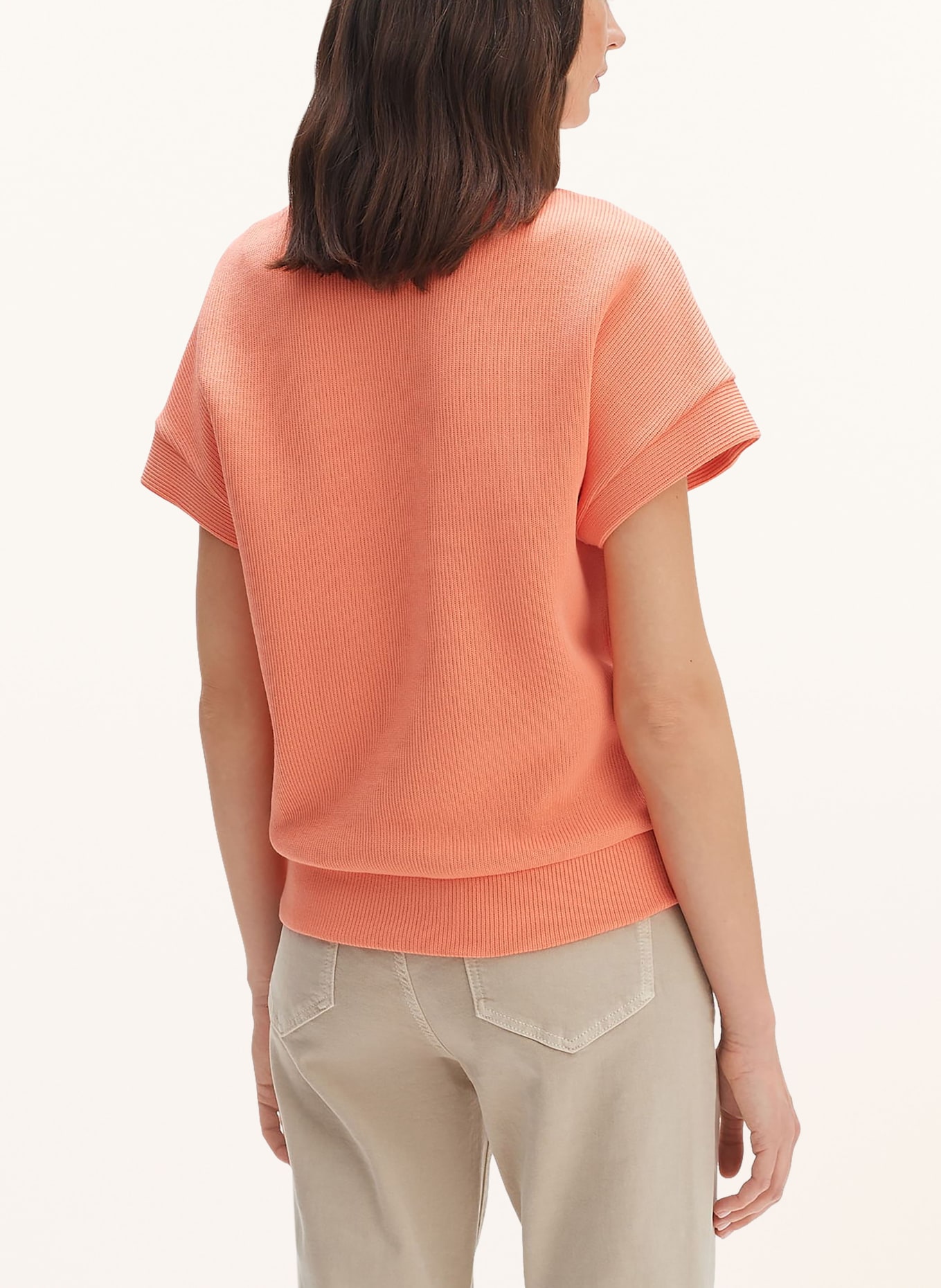 OPUS Knit shirt GRELINE, Color: SALMON (Image 3)
