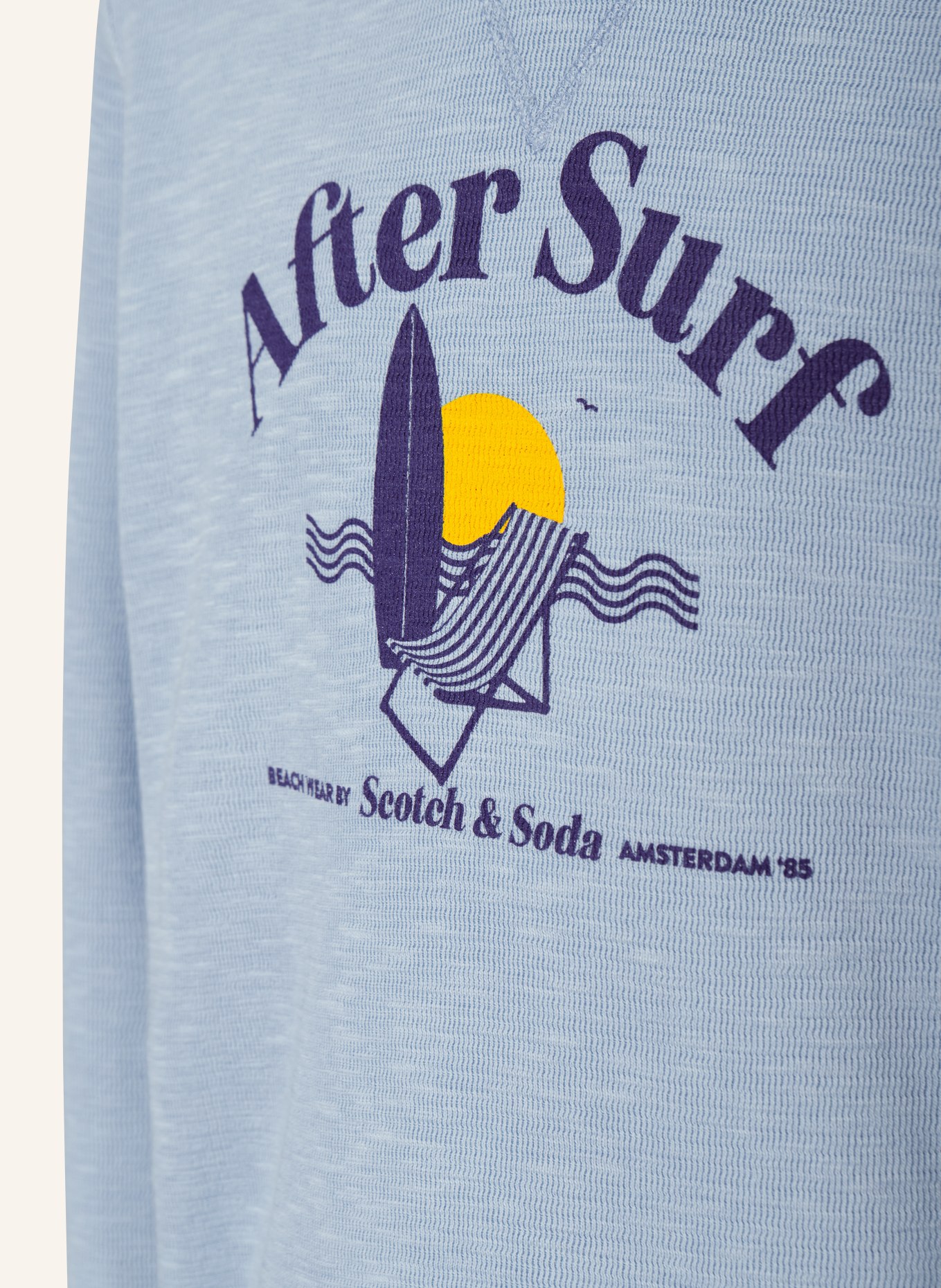 SCOTCH & SODA Sweatshirt, Farbe: HELLBLAU (Bild 3)