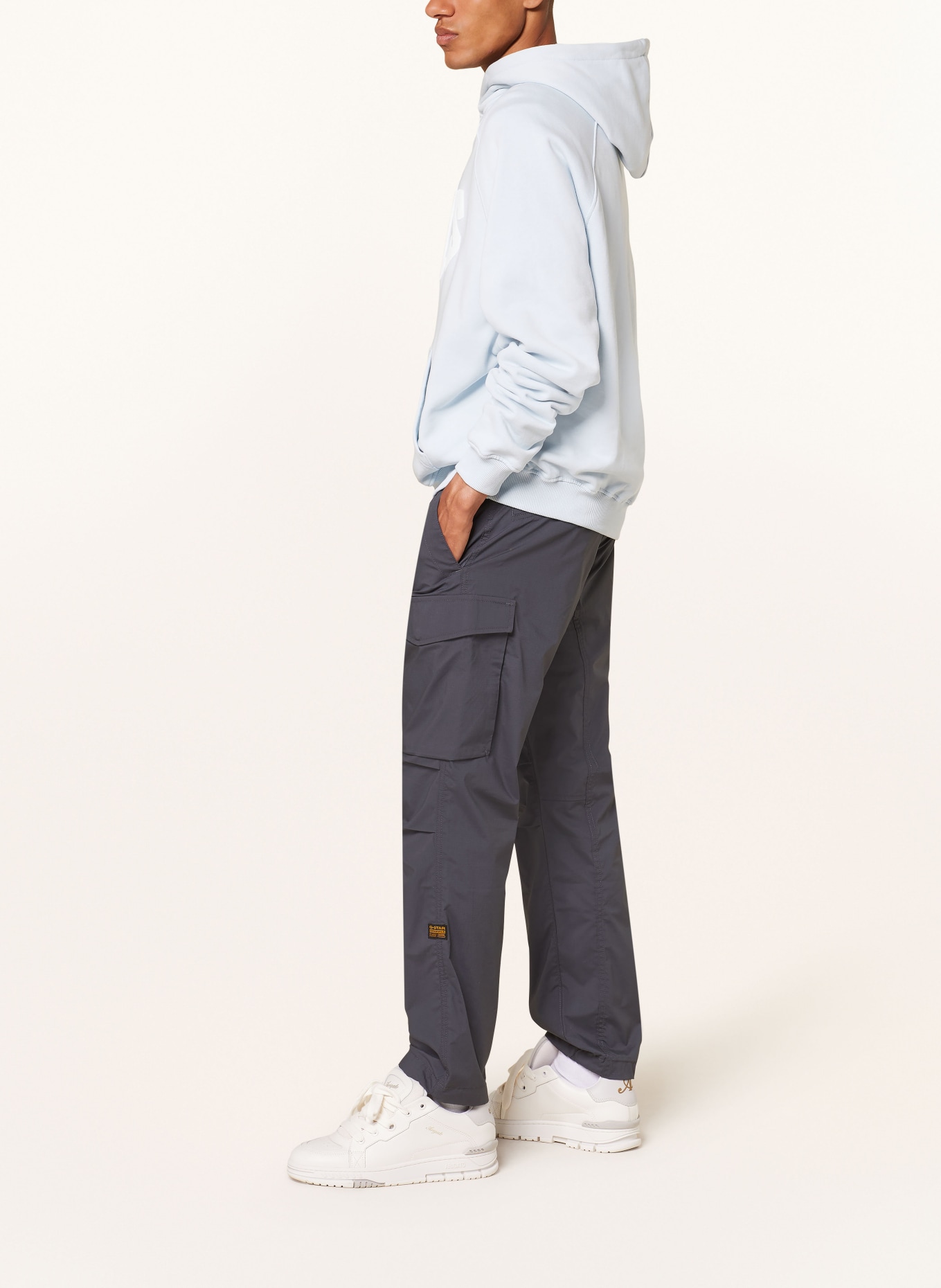 G-Star RAW Cargo pants CORE regular tapered fit, Color: DARK BLUE (Image 4)