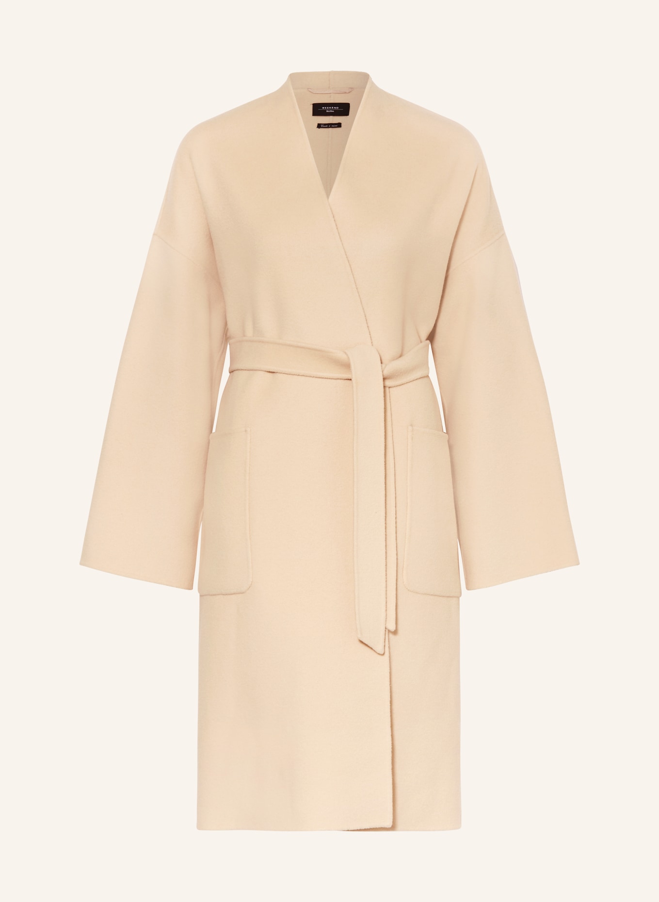 WEEKEND Max Mara Wollmantel ERIS, Farbe: CREME (Bild 1)