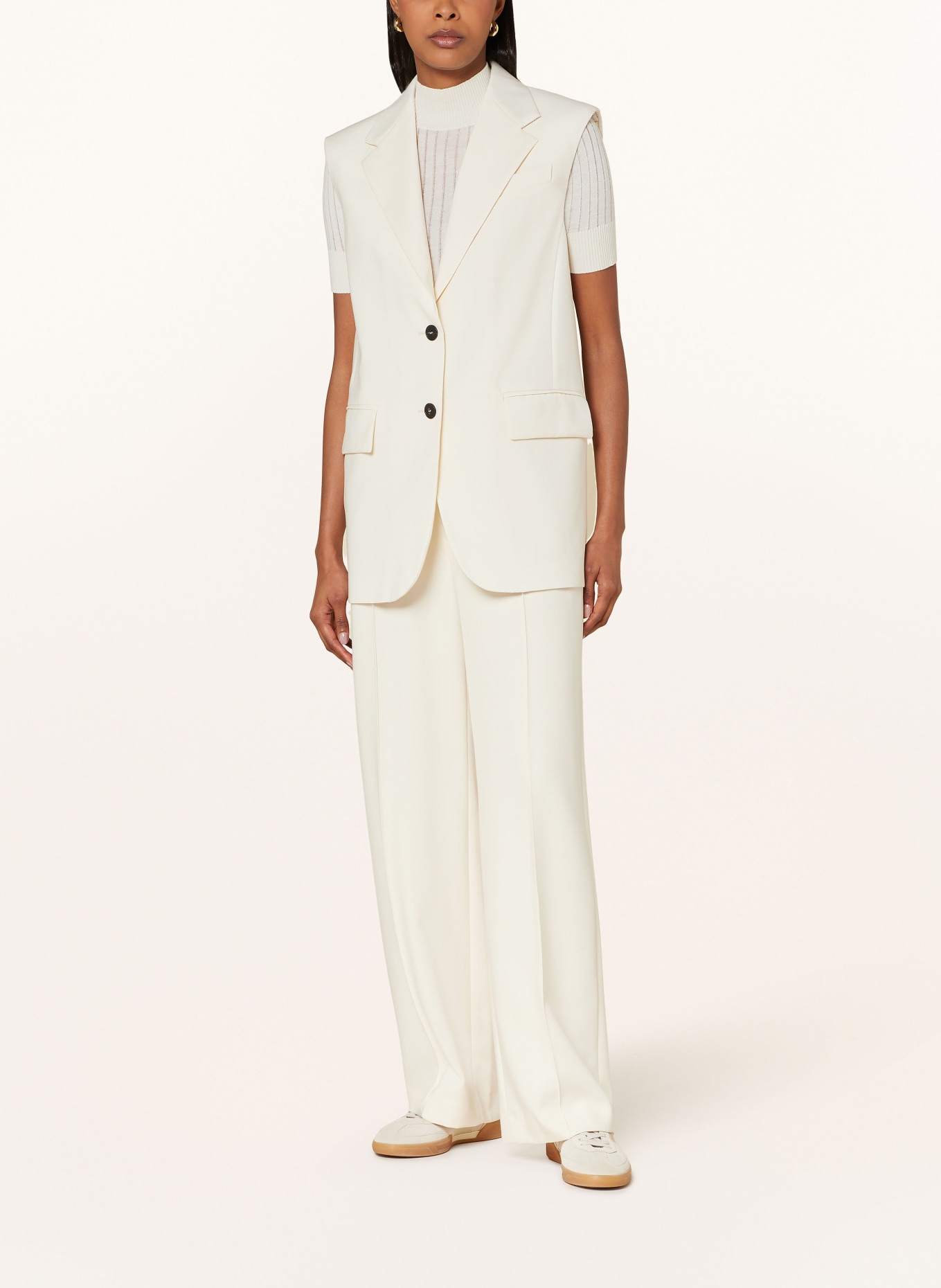 WEEKEND Max Mara Blazer vest DONNA, Color: ECRU (Image 2)