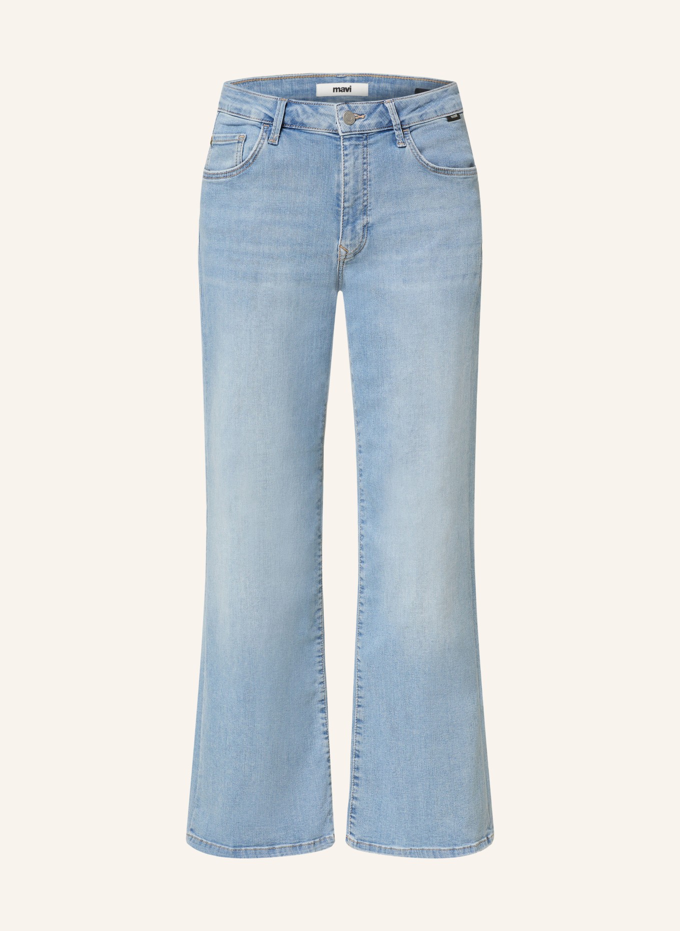mavi Straight Jeans IBIZA, Farbe: 86879 mid brushed str (Bild 1)