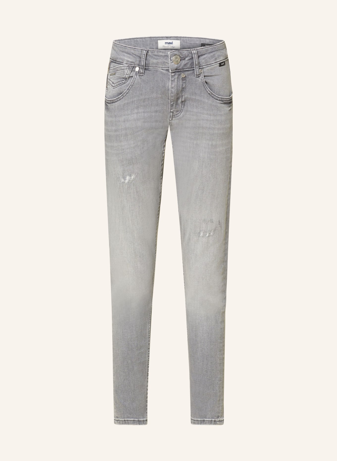 mavi 7/8-Jeans MATILDA, Farbe: 86874 grey brushed premium indigo (Bild 1)