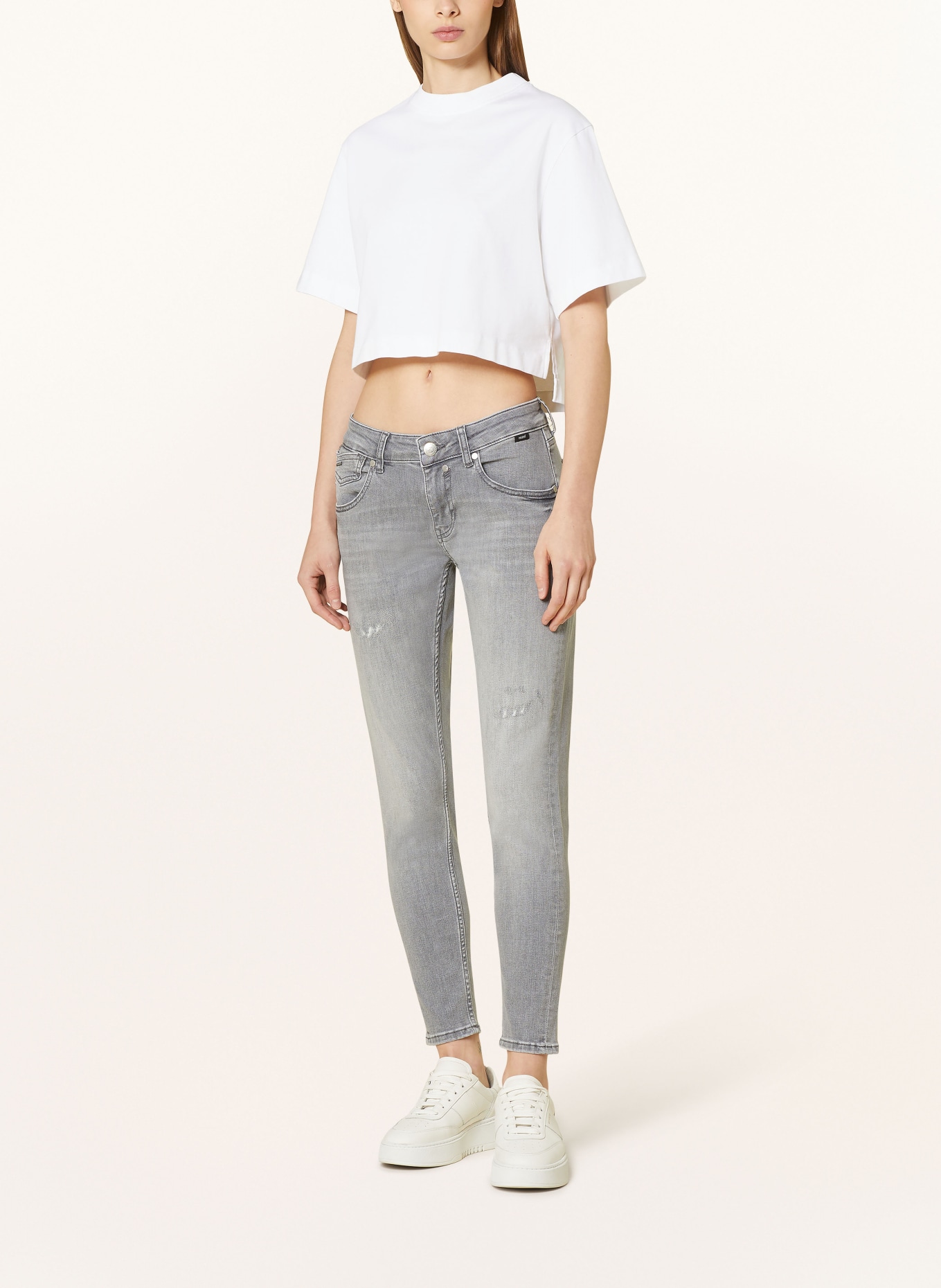mavi 7/8-Jeans MATILDA, Farbe: 86874 grey brushed premium indigo (Bild 2)