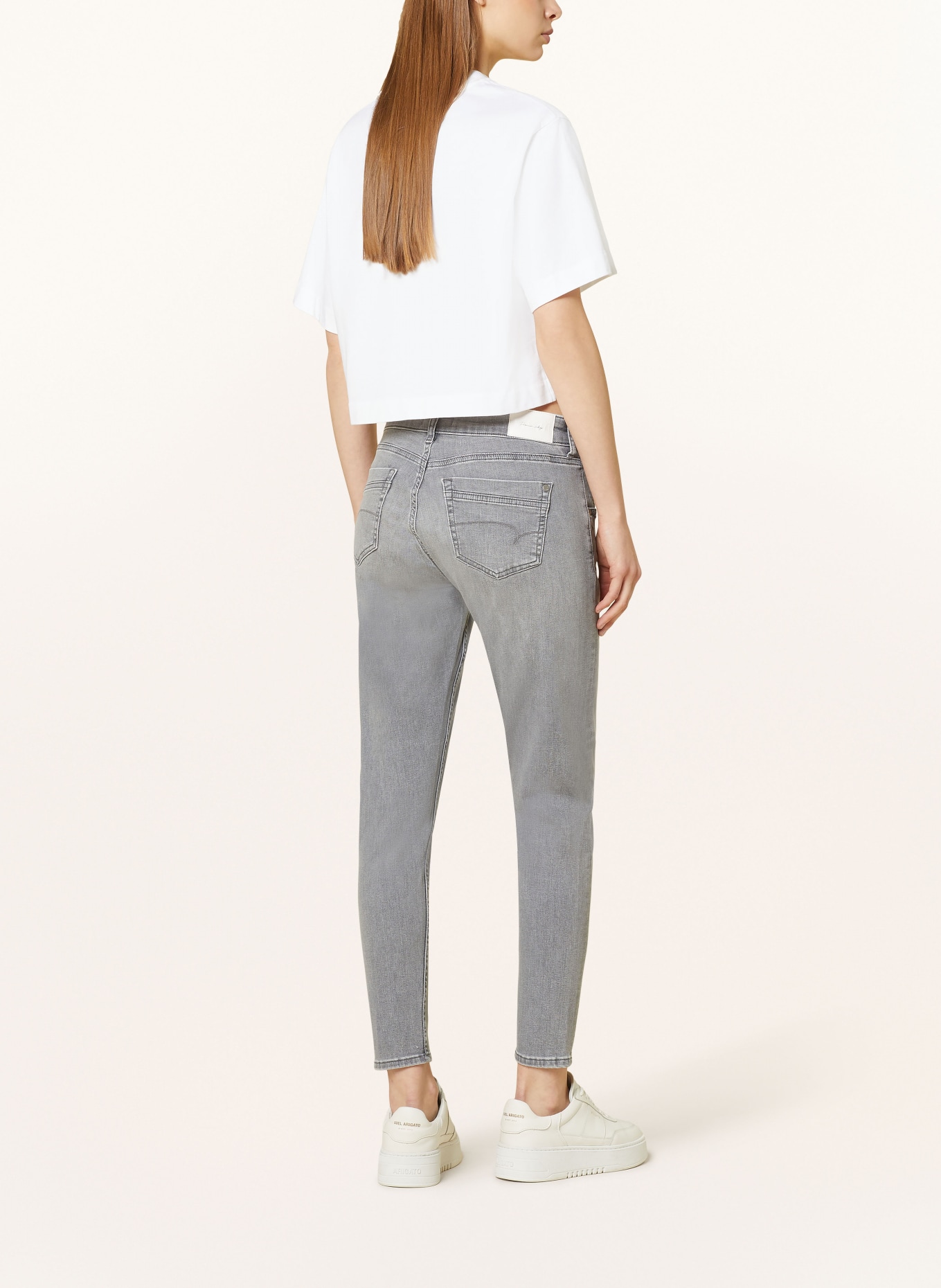 mavi 7/8-Jeans MATILDA, Farbe: 86874 grey brushed premium indigo (Bild 3)