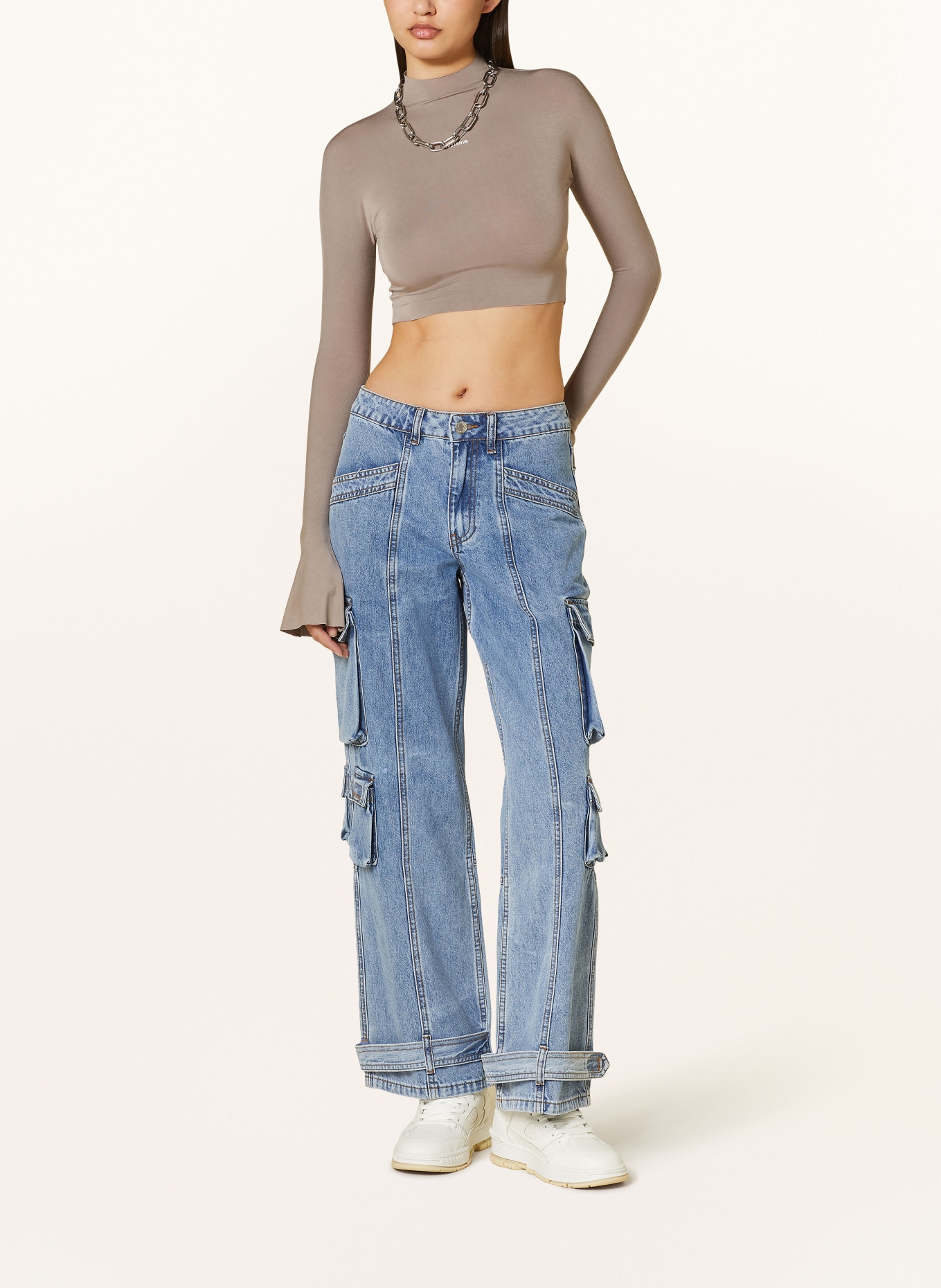 WRSTBHVR Cargo jeans BOUND V3, Color: MID BLUE (Image 2)