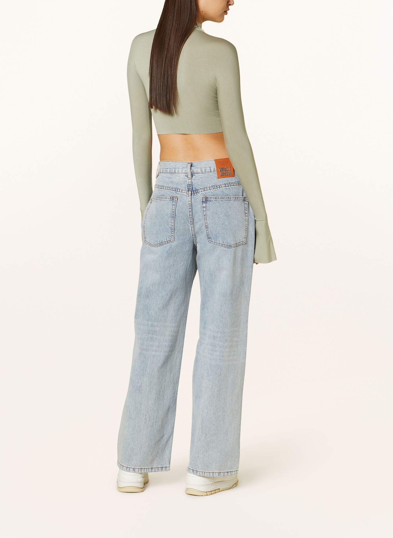 WRSTBHVR Culotte jeans DILANE, Color: FADED BLUE (Image 3)