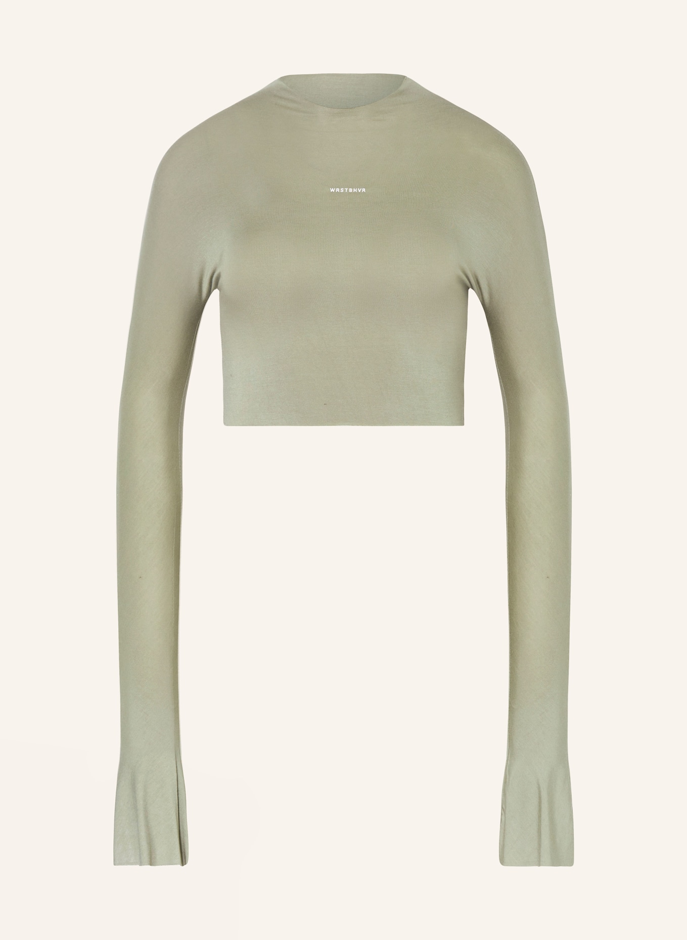 WRSTBHVR Cropped-Shirt LIBY, Farbe: HELLGRÜN (Bild 1)