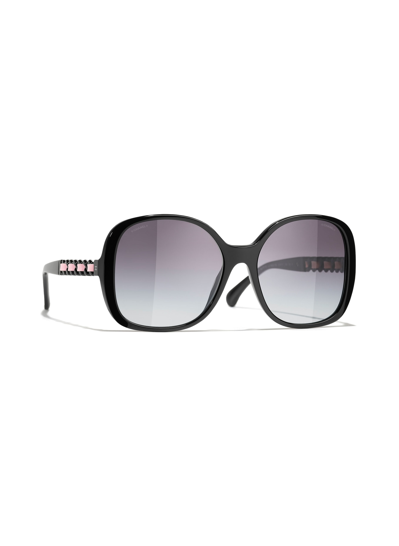 CHANEL Square sunglasses, Color: 1663S6 - BLACK/GRAY GRADIENT (Image 1)