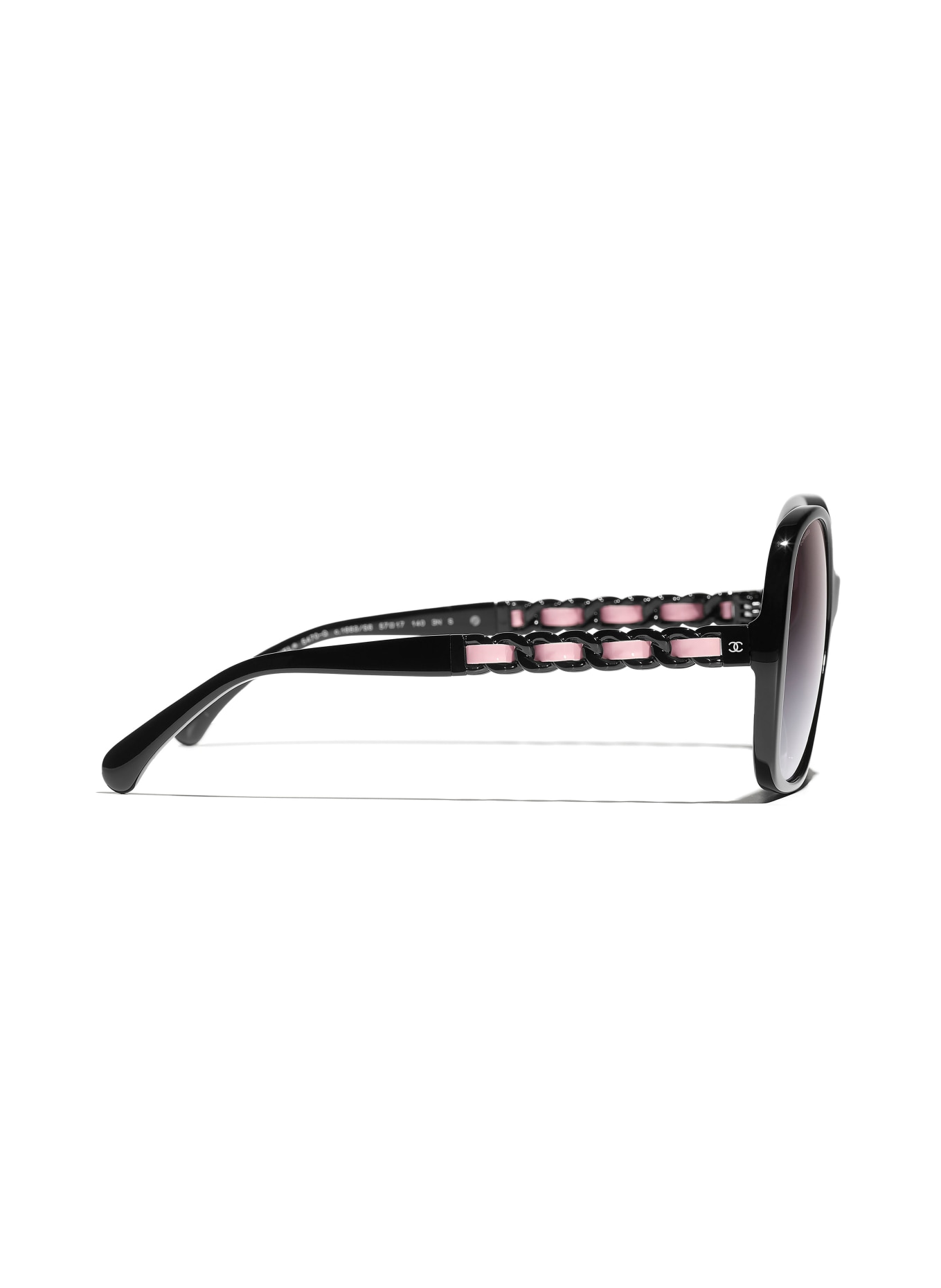 CHANEL Square sunglasses, Color: 1663S6 - BLACK/GRAY GRADIENT (Image 3)