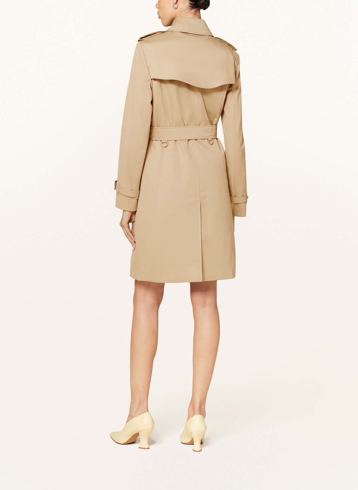 BURBERRY Trench coat, Color: BEIGE (Image 3)