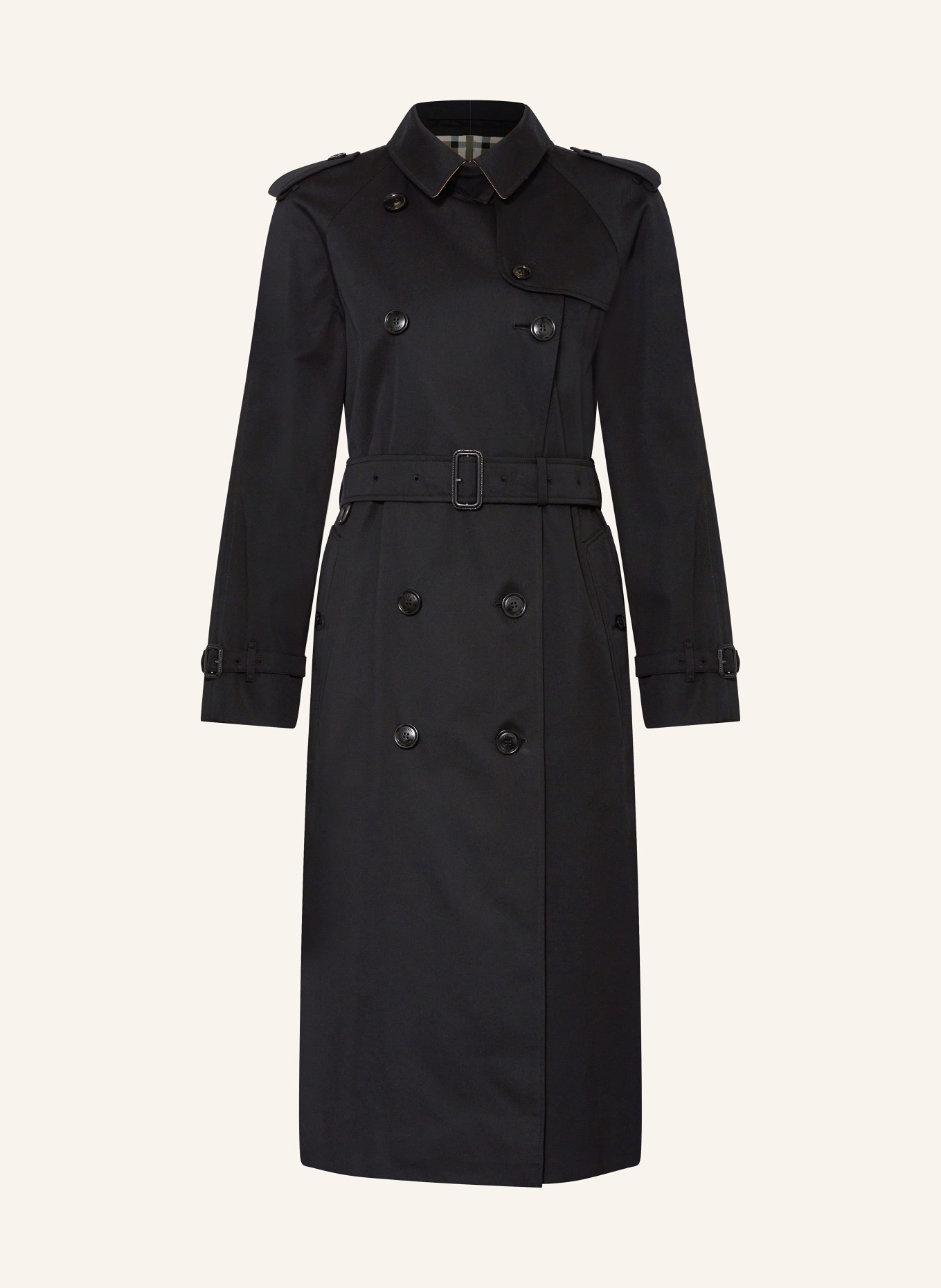 BURBERRY Trench coat WATERLOO, Color: BLACK (Image 1)