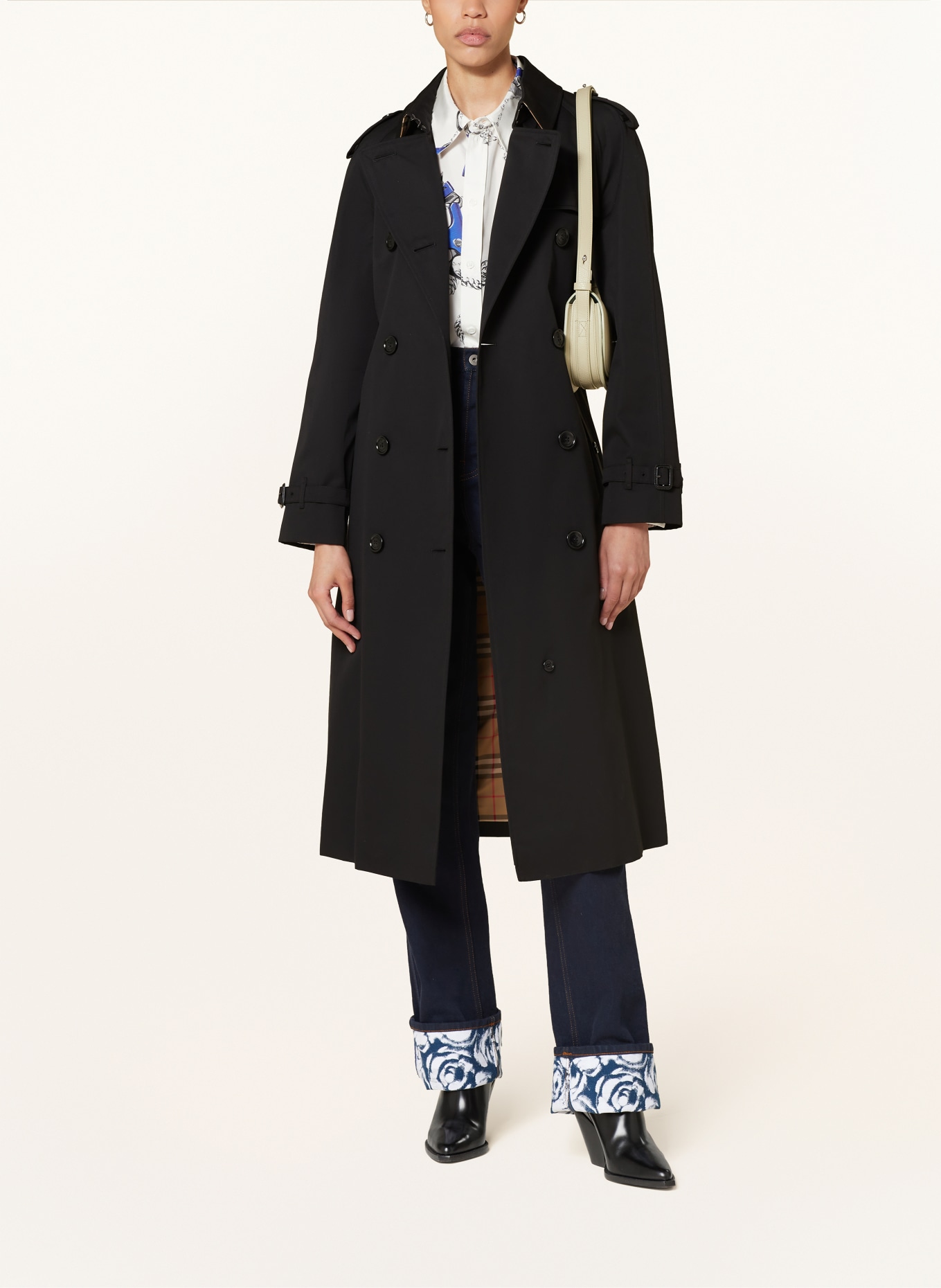 BURBERRY Trench coat WATERLOO, Color: BLACK (Image 2)