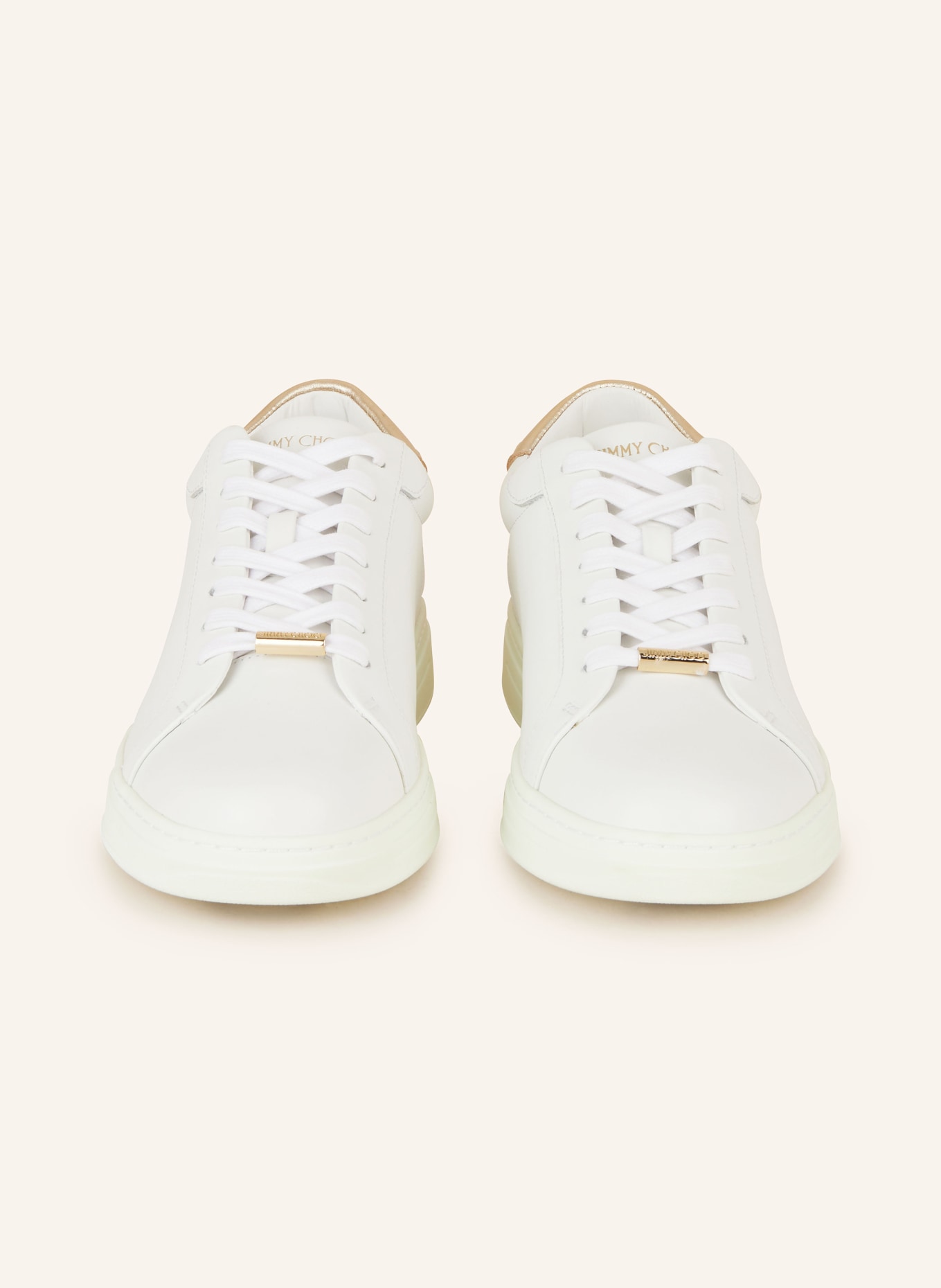 JIMMY CHOO Sneakers ROME with rivets, Color: WHITE (Image 3)
