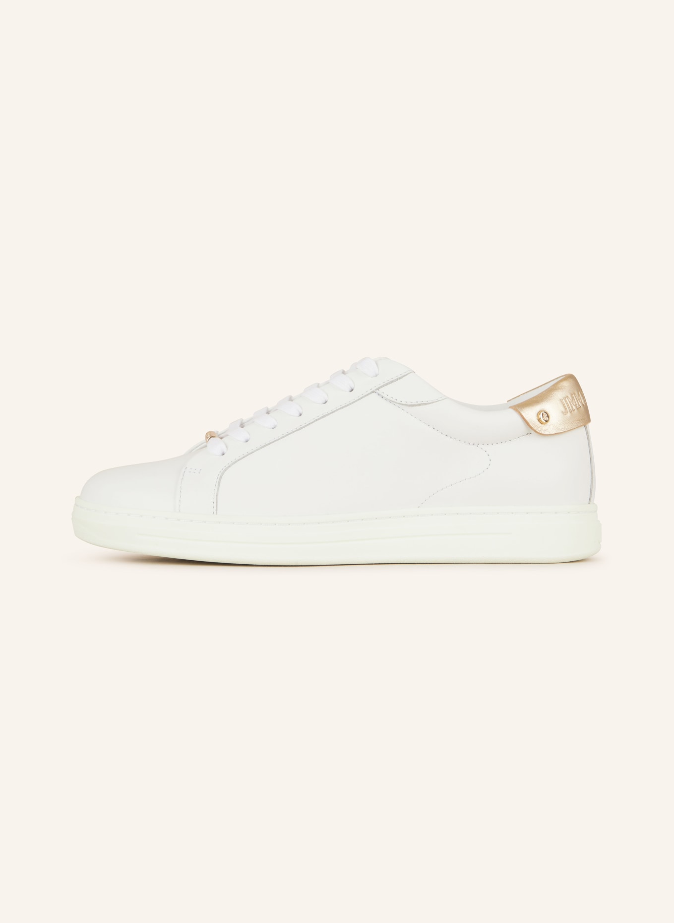 JIMMY CHOO Sneakers ROME with rivets, Color: WHITE (Image 4)
