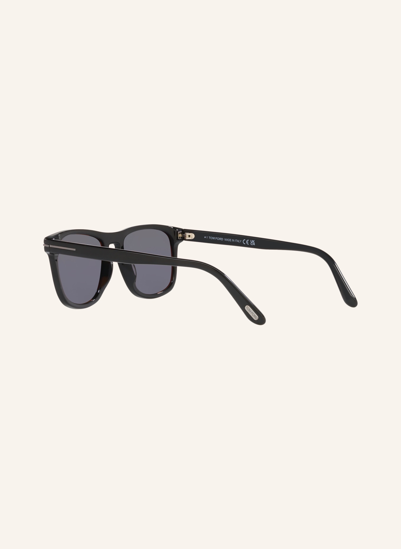 TOM FORD Sunglasses TR001411, Color: 1330M1 - BLACK/ DARK GRAY POLARIZED (Image 4)