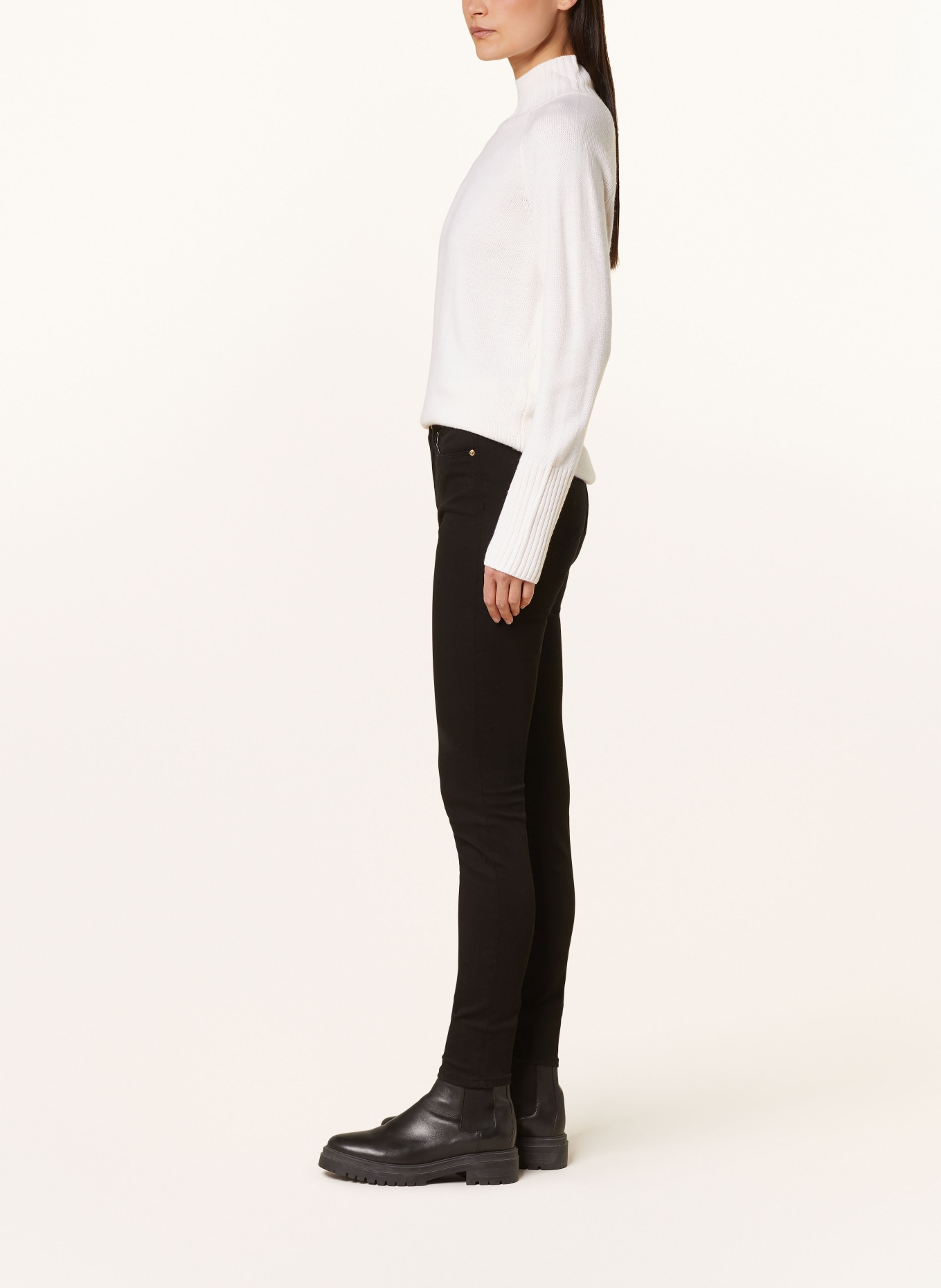 TOMMY HILFIGER Skinny jeans, Color: BLACK (Image 4)