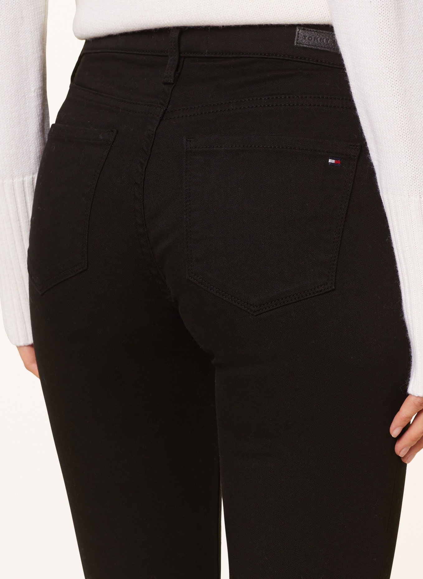 TOMMY HILFIGER Skinny jeans, Color: BLACK (Image 5)