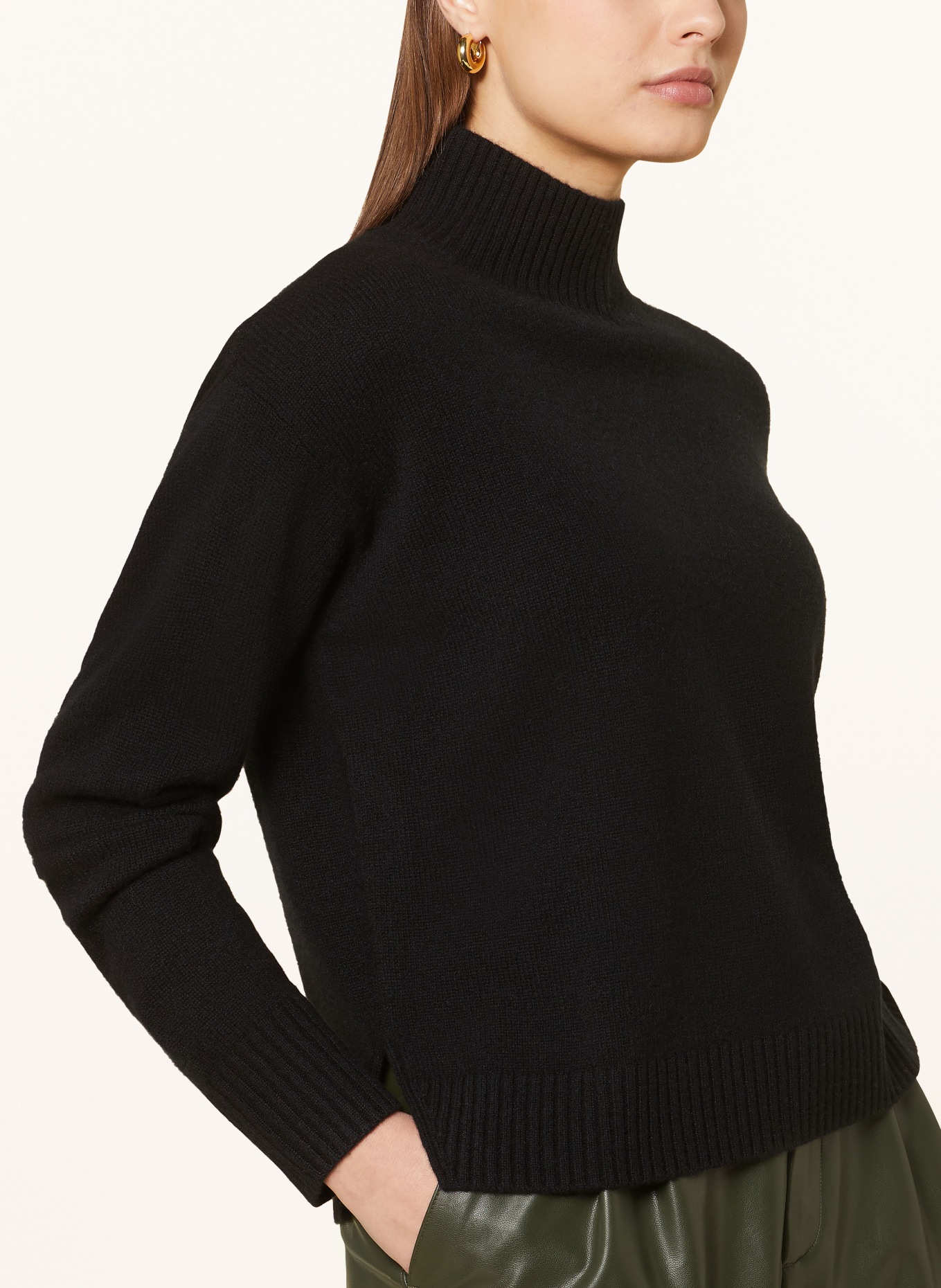 darling harbour Cashmere-Pullover, Farbe: SCHWARZ (Bild 4)