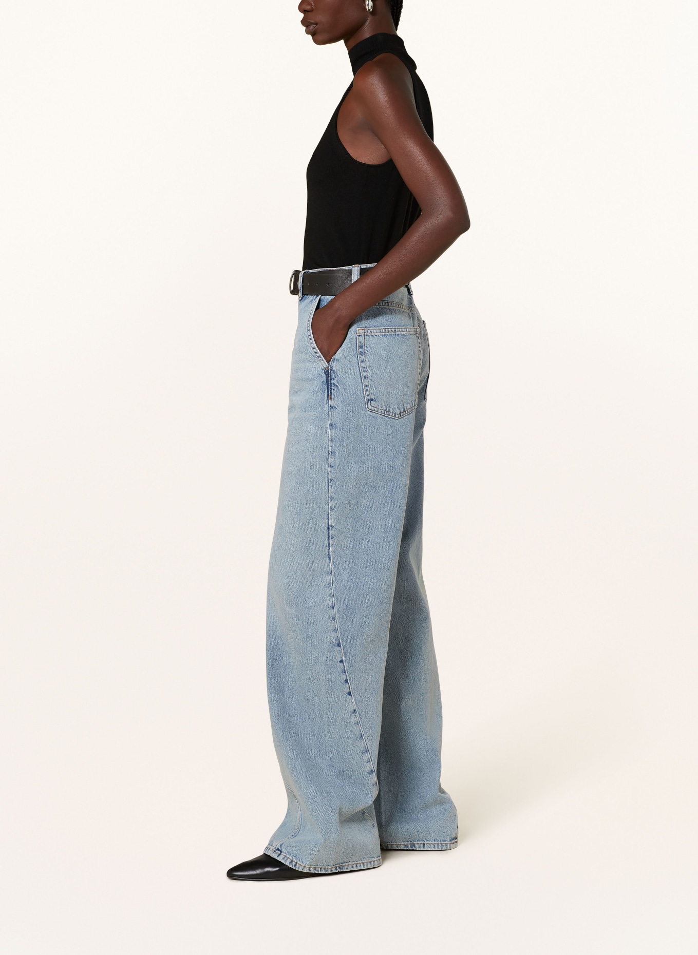 ANINE BING Flared Jeans BRILEY, Farbe: CAPRI BLUE CAPRI BLUE (Bild 4)