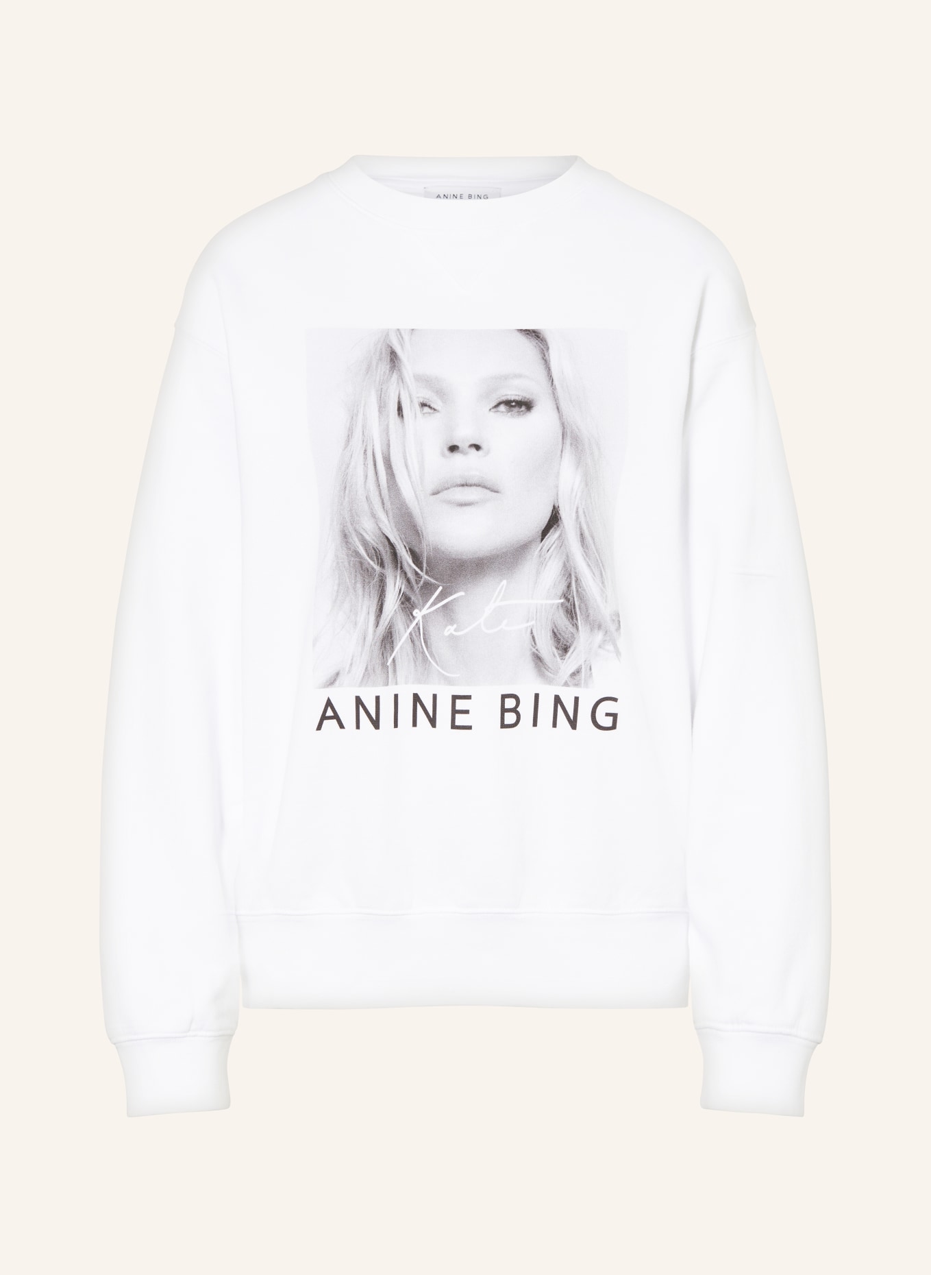 ANINE BING Sweatshirt RAMONA, Color: WHITE (Image 1)
