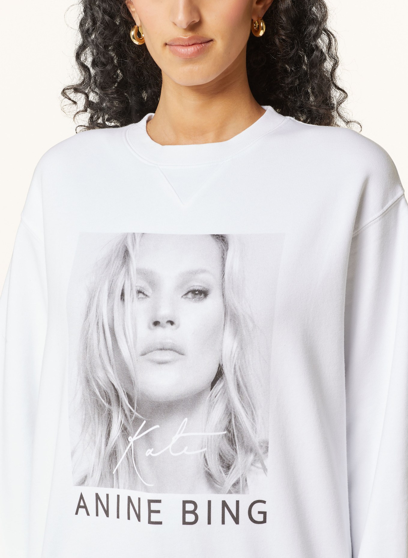 ANINE BING Sweatshirt RAMONA, Color: WHITE (Image 4)