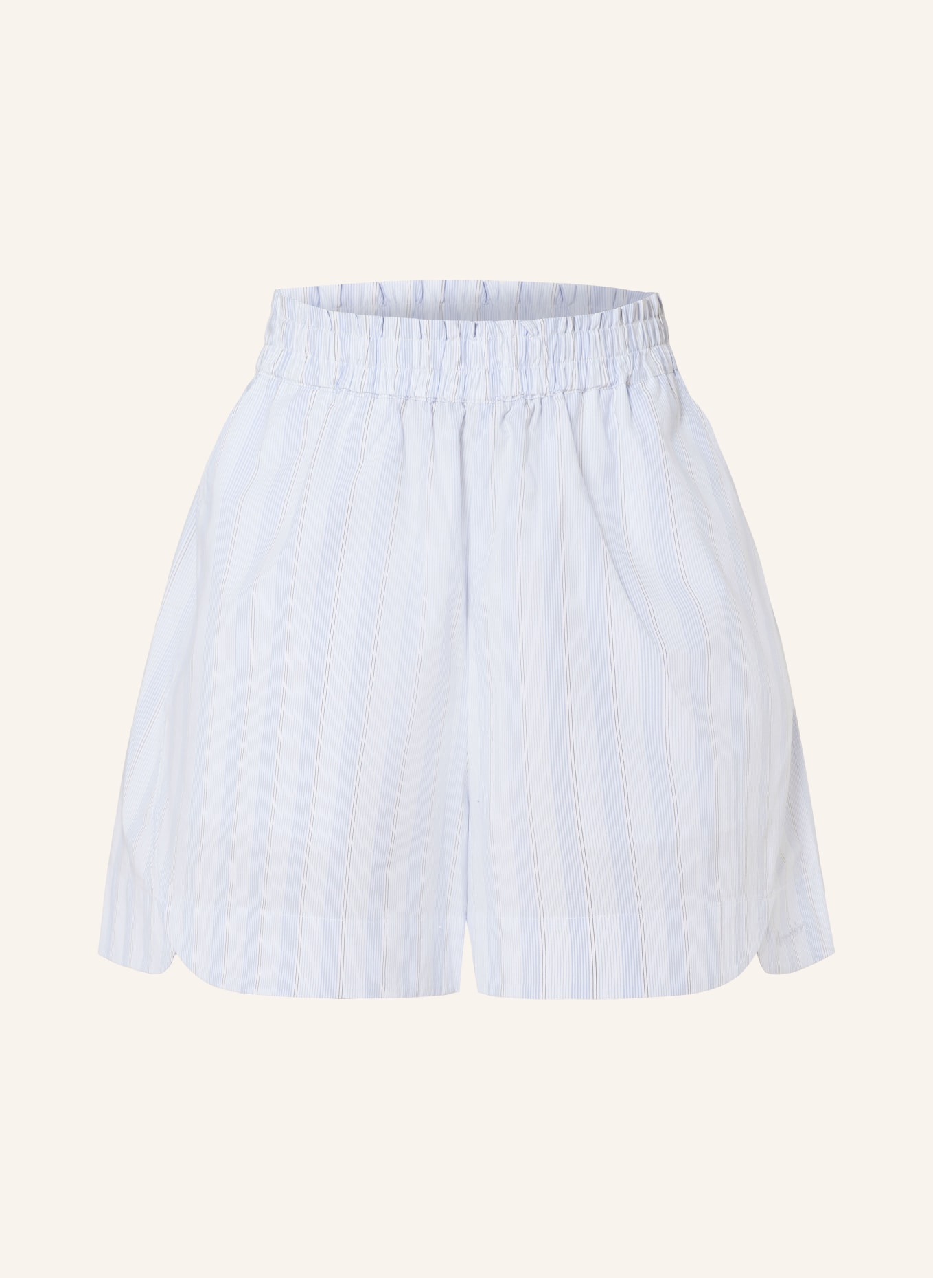 REMAIN Shorts, Color: LIGHT BLUE/ WHITE (Image 1)
