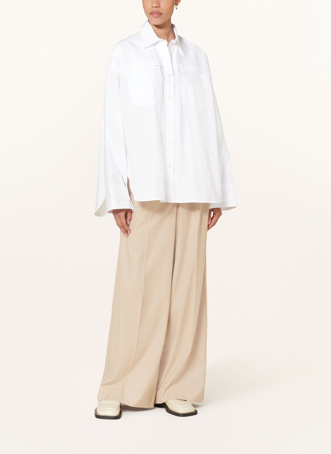 REMAIN Oversized shirt blouse, Color: WHITE (Image 2)