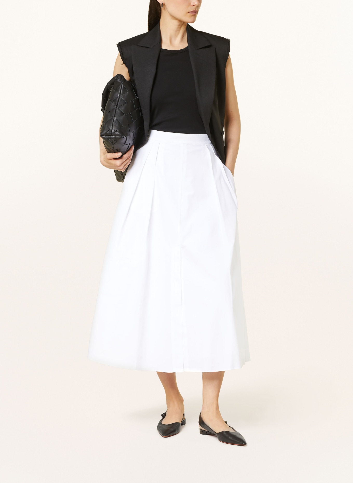 RÓHE Skirt, Color: WHITE (Image 2)