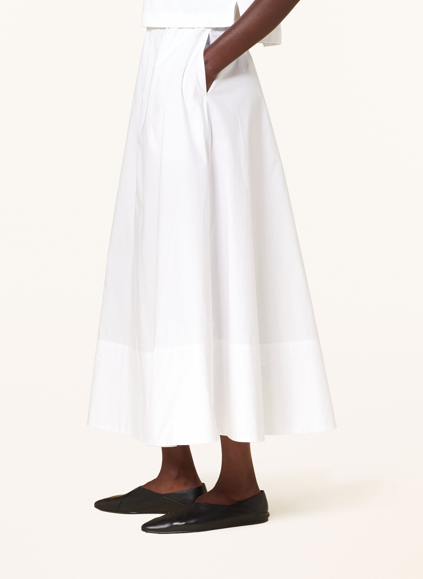 BY MALENE BIRGER Skirt PHEOBES, Color: WHITE (Image 4)