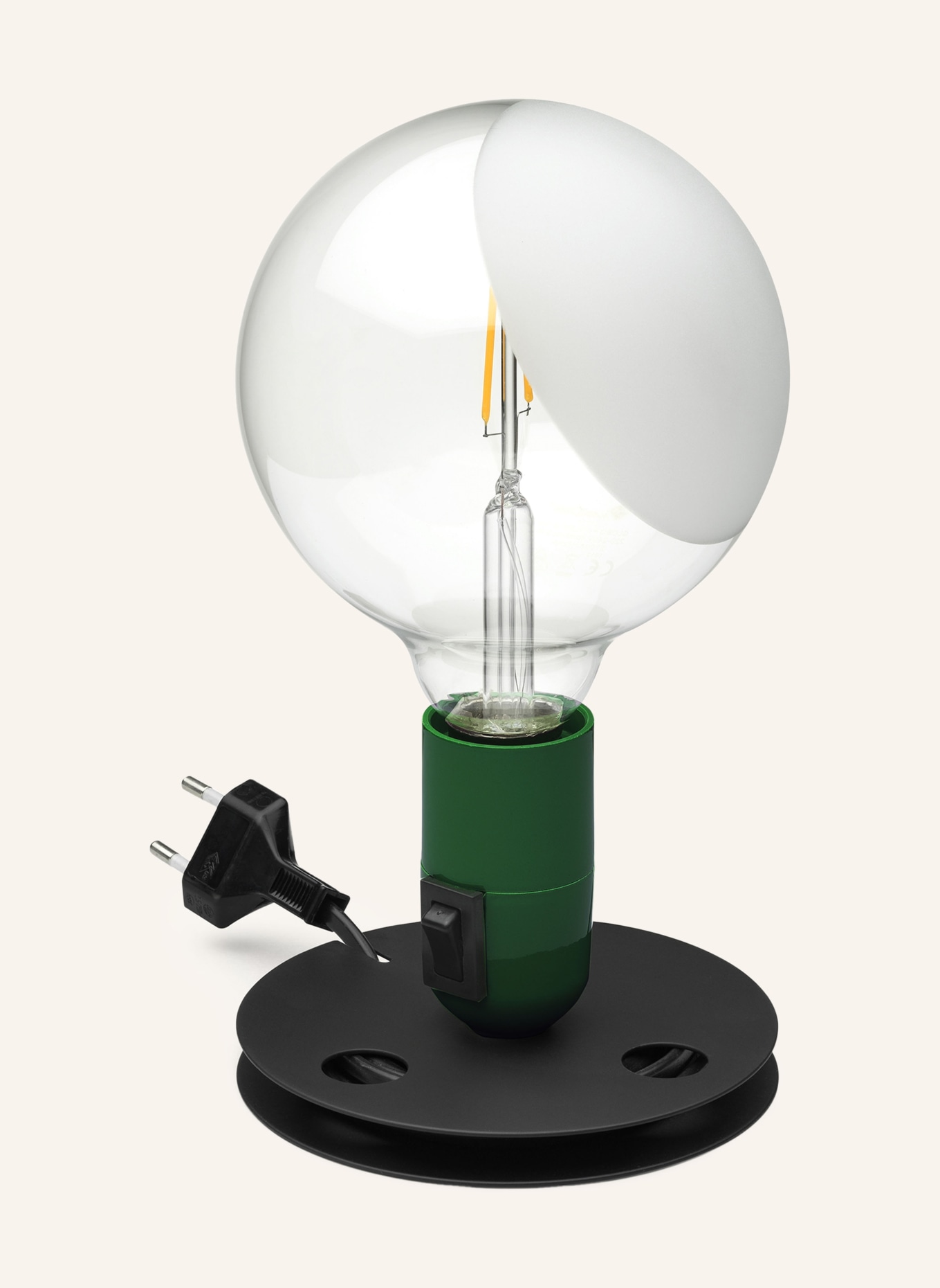 FLOS Tischleuchte LAMPADINA, Farbe: GRÜN (Bild 1)