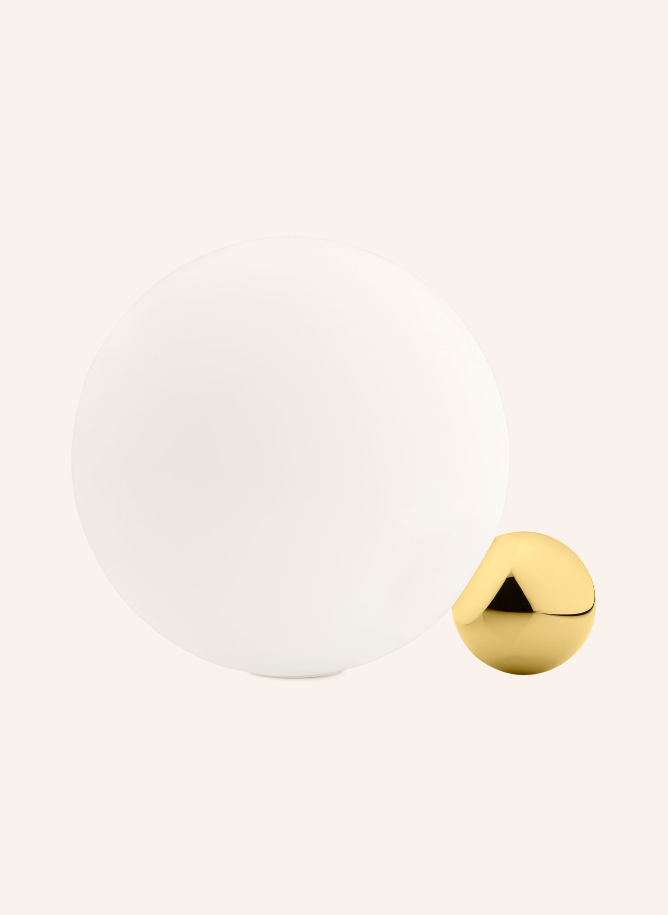 FLOS COPYCAT table lamp: GOLD / WHITE