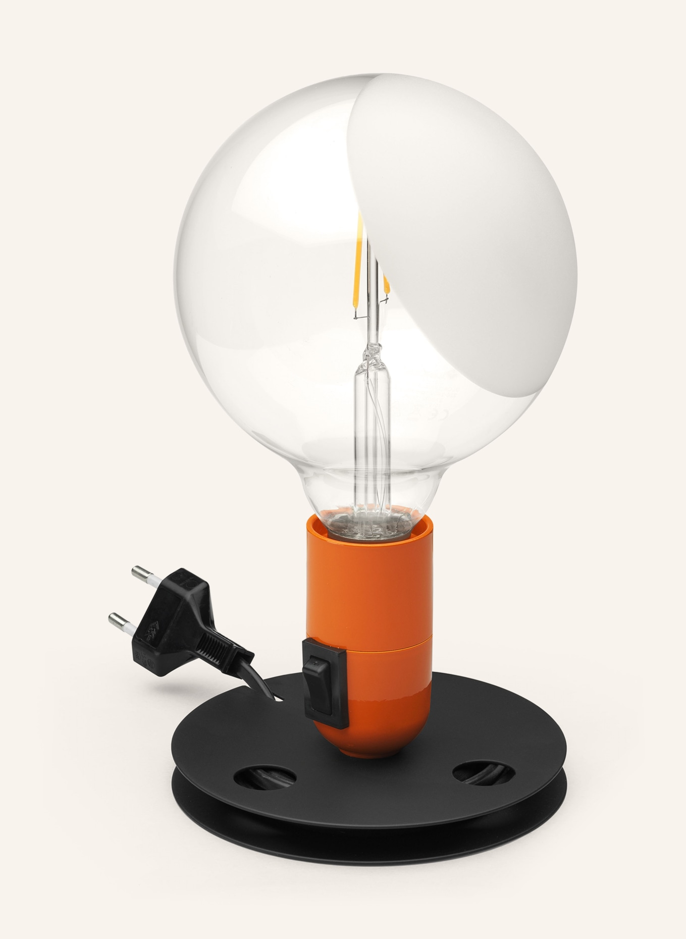 FLOS Tischleuchte LAMPADINA, Farbe: ORANGE (Bild 1)