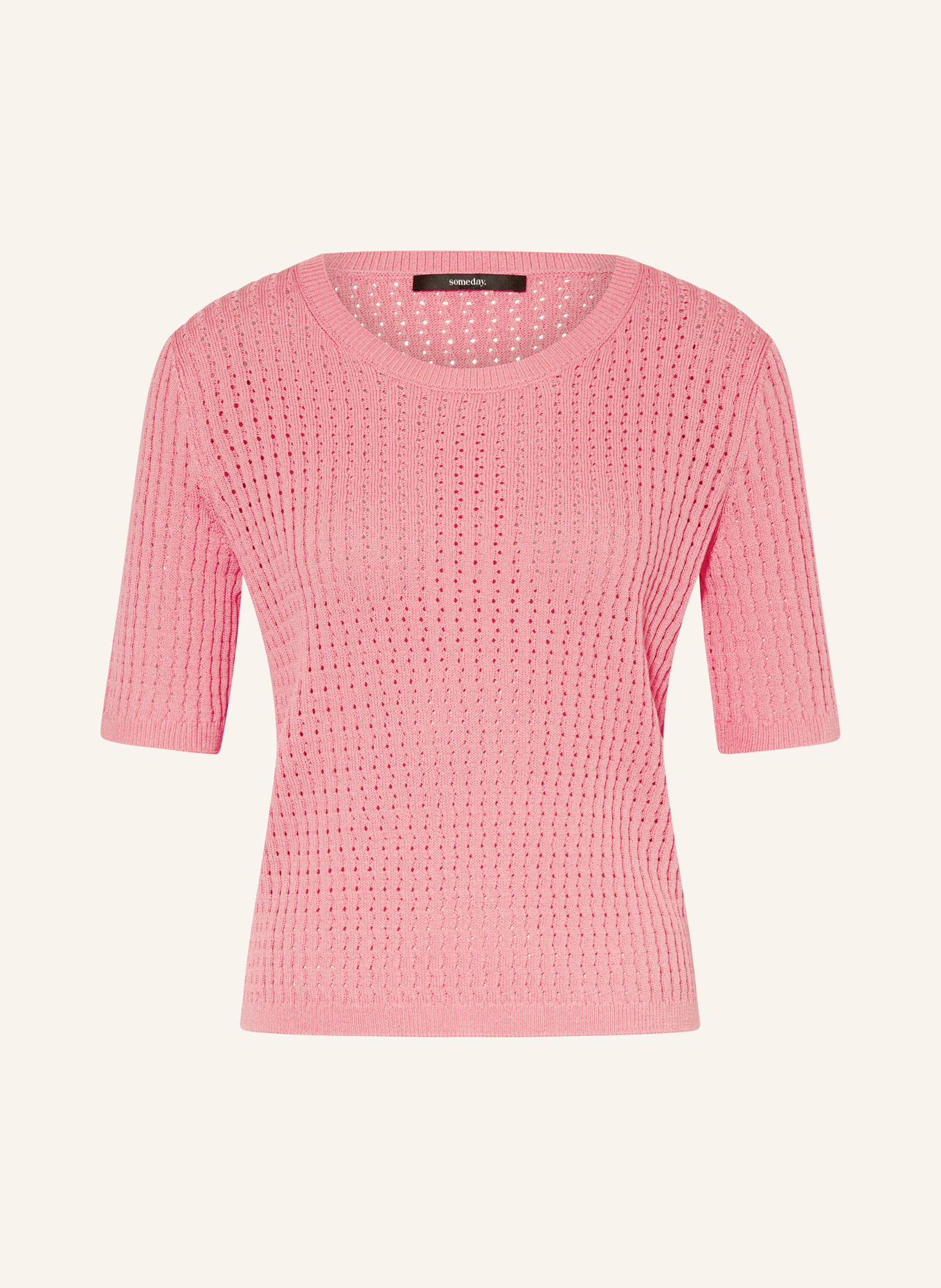 someday Knit shirt TAROLINE, Color: PINK (Image 1)