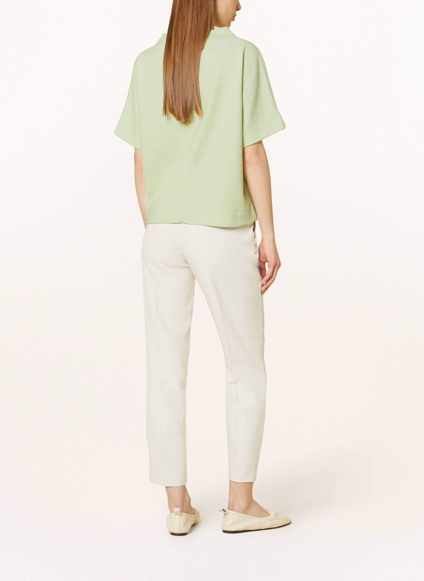 someday Cropped shirt UCATHY, Color: LIGHT GREEN (Image 3)