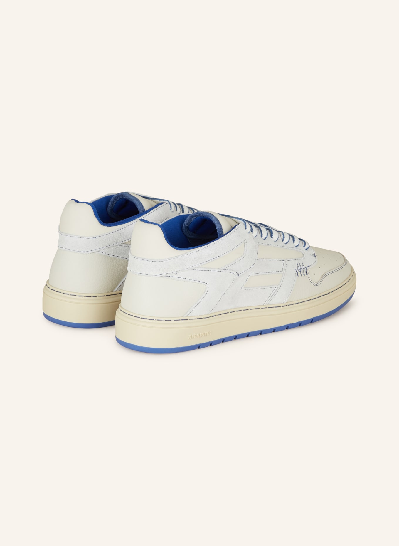 REPRESENT Sneakers REPTOR, Color: WHITE/ BLUE (Image 2)