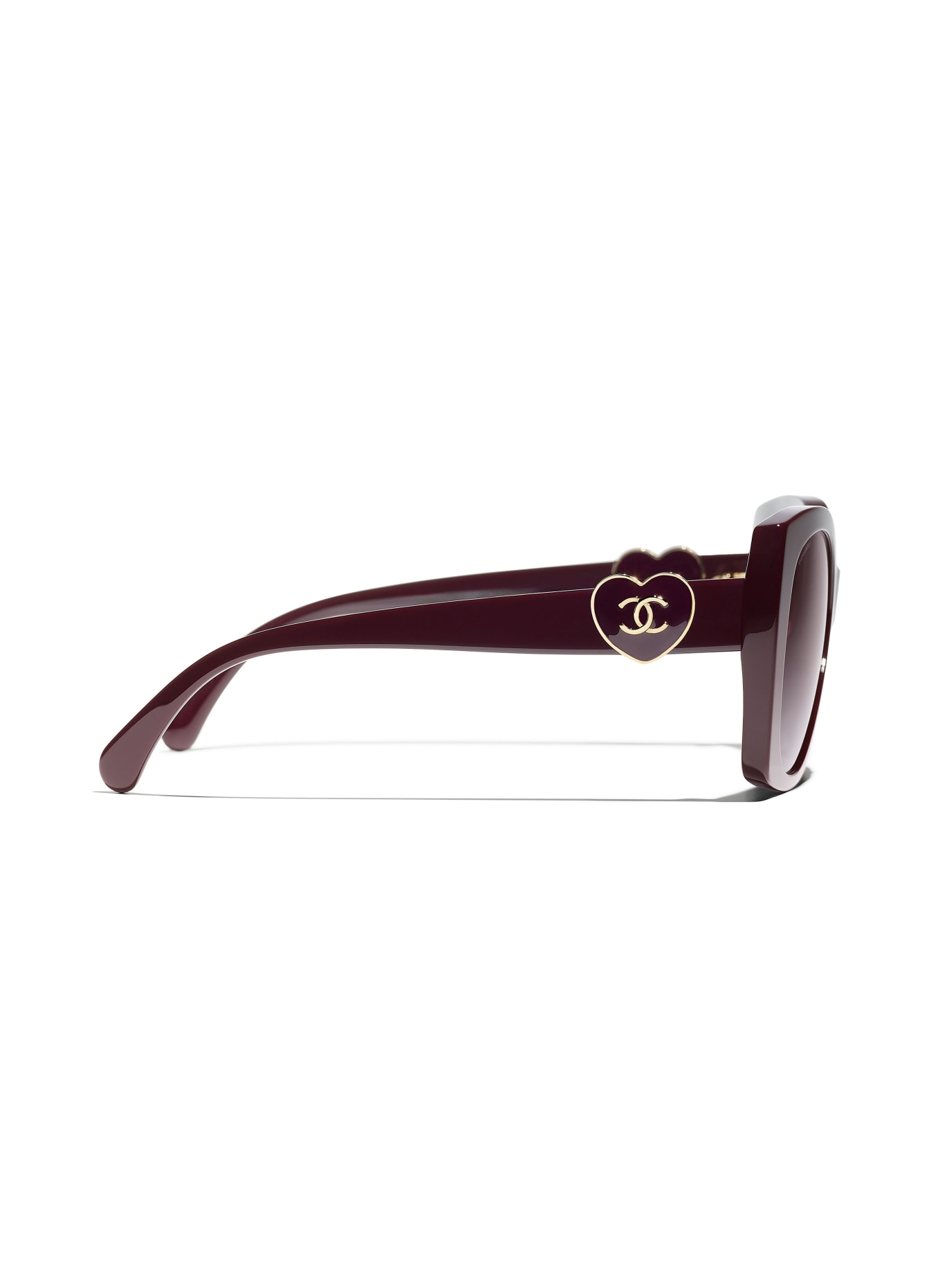CHANEL Butterfly style sunglasses, Color: 1461S1 DARK RED/ FUCHSIA GRADIENT (Image 3)