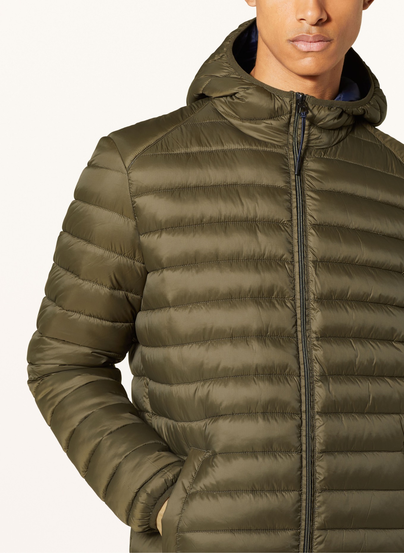 STROKESMAN'S Quilted jacket: KHAKI
