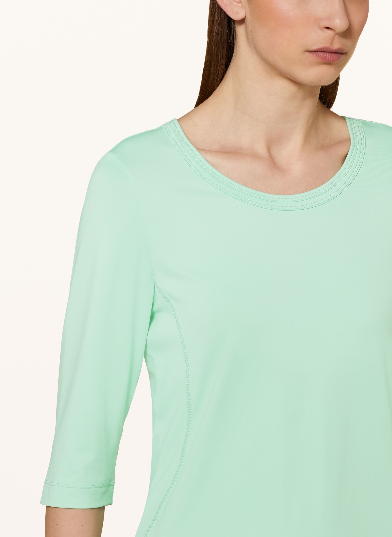 JOY sportswear Shirt ALISA with 3/4 sleeves, Color: MINT (Image 4)